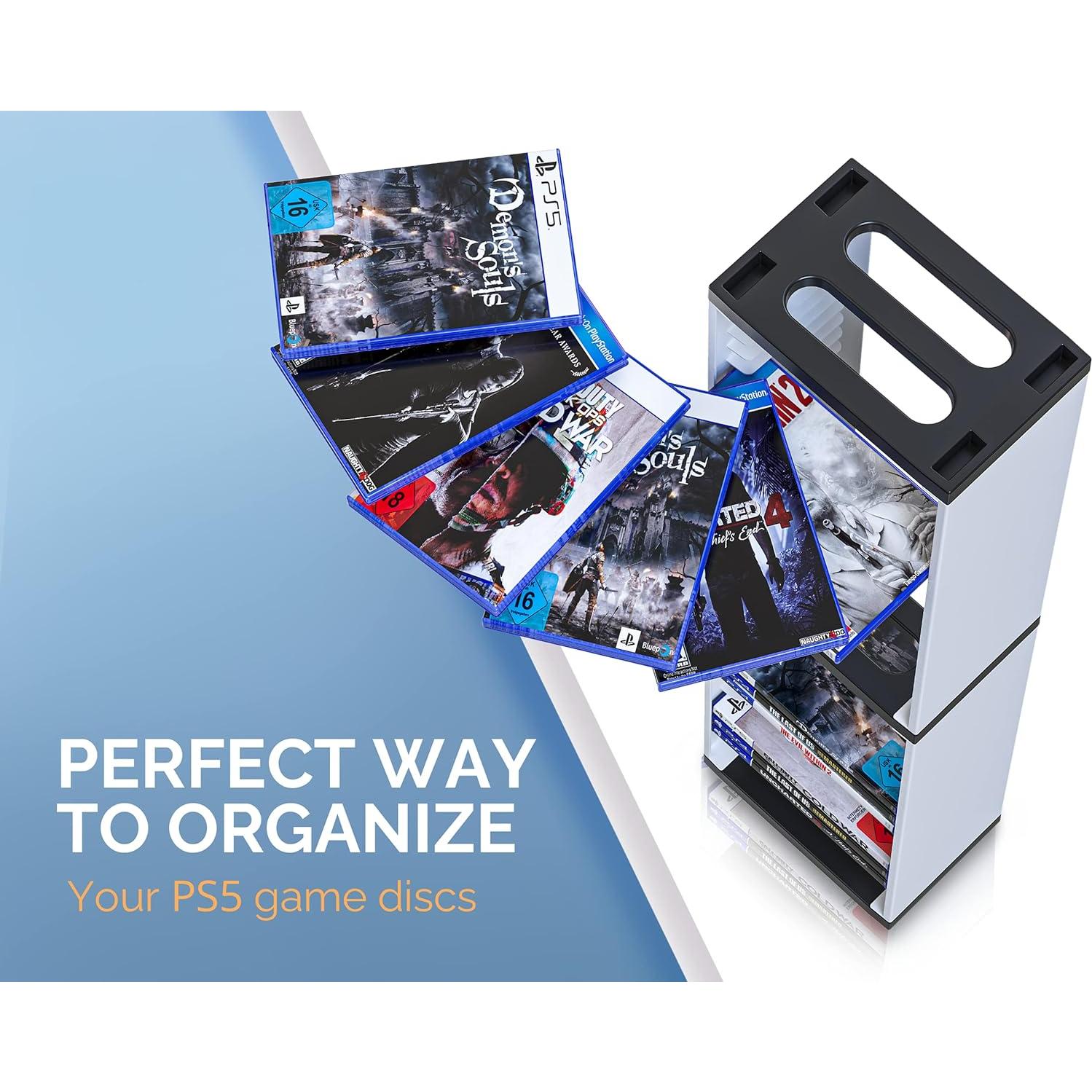 Torre de Almacenamiento Skywin para 36 Discos de Juegos