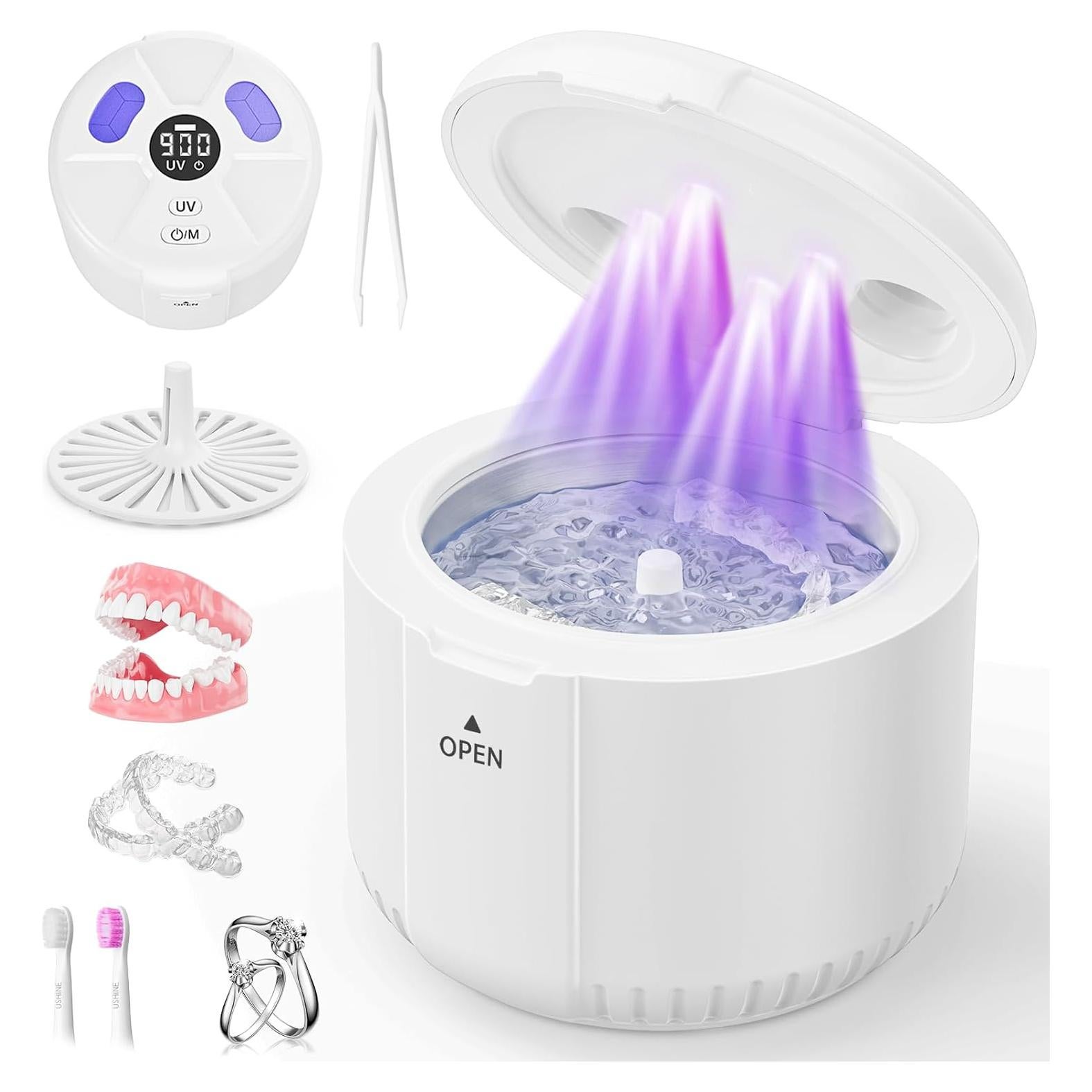 Limpiador Ultrasónico PUFTEM HC03 para Retenedores y Joyería 200ml