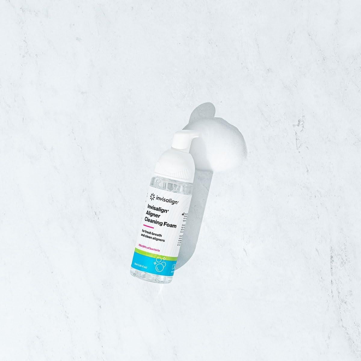 Espuma Limpiadora de Alineadores Invisalign 55 ml - Fresco y Eficaz