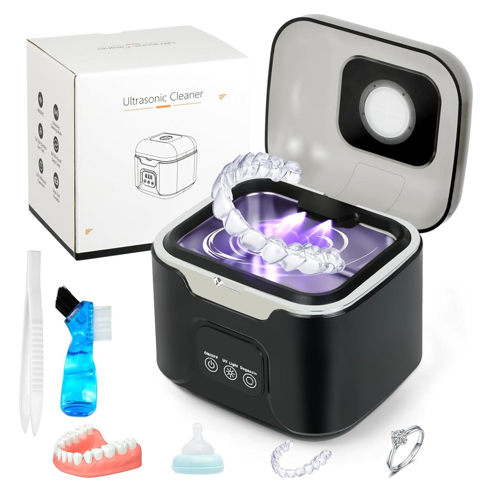 Limpiador Ultrasónico de Dentaduras PIGETALE 240ML 48kHz