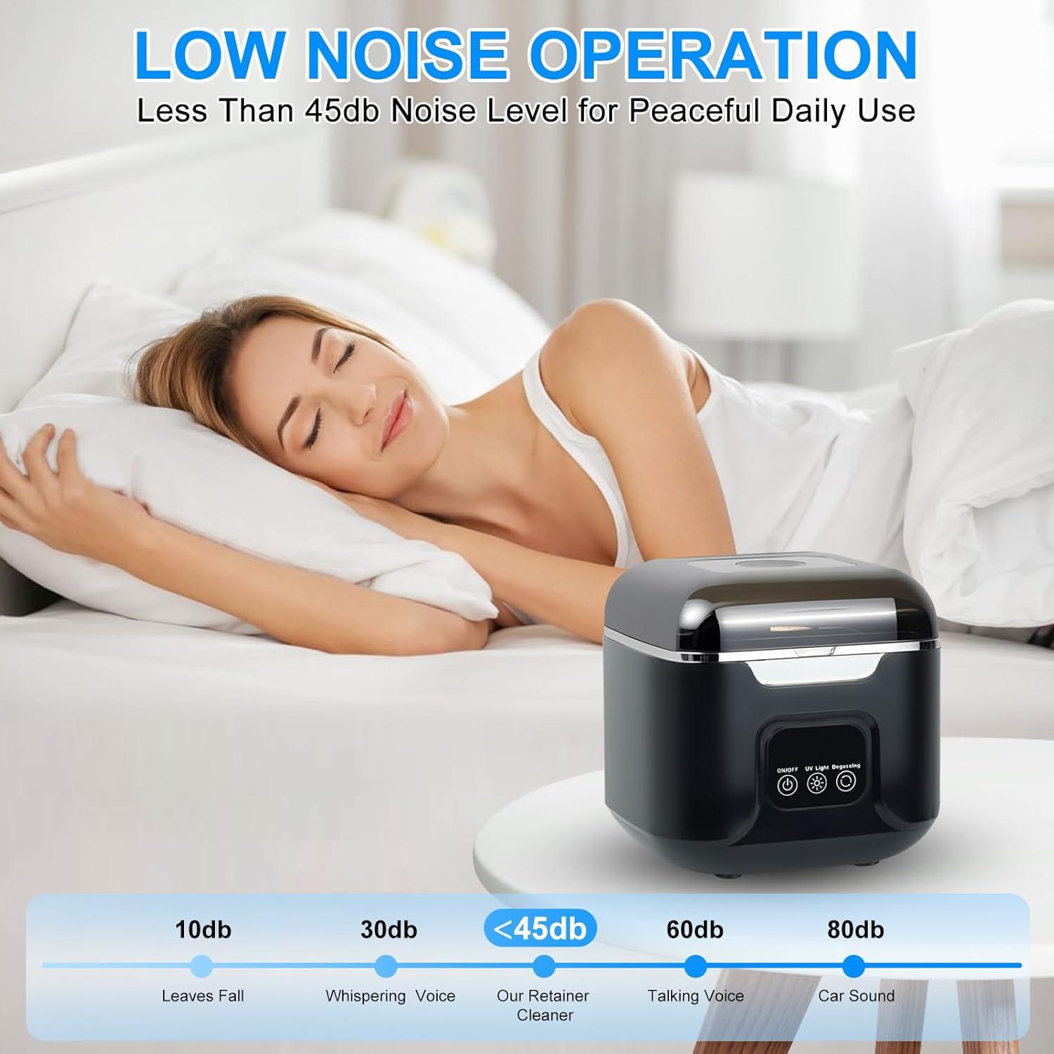 Limpiador Ultrasónico de Dentaduras PIGETALE 240ML 48kHz