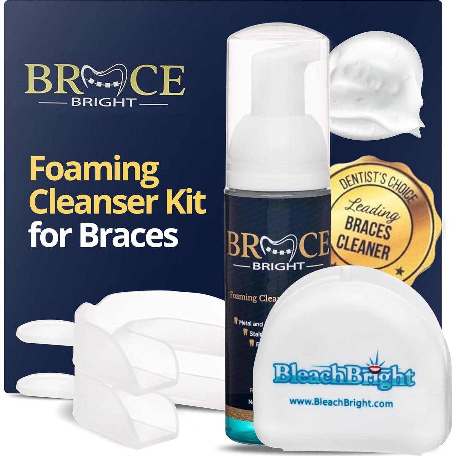 Kit de Blanqueamiento Dental BraceBright para Frenos - Sin Sensibilidad