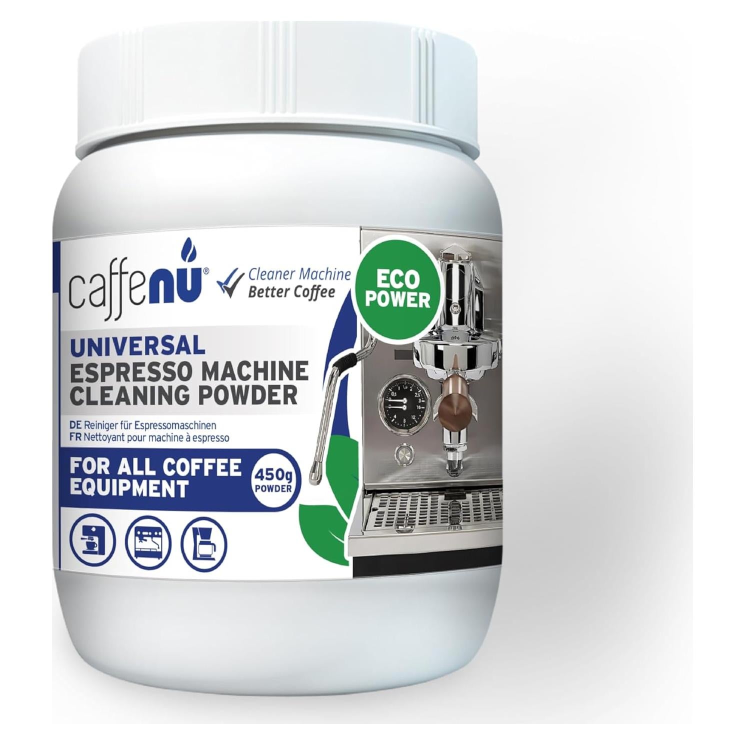 Limpiador en Polvo para Máquina de Café Caffenu 450g - Ecológico