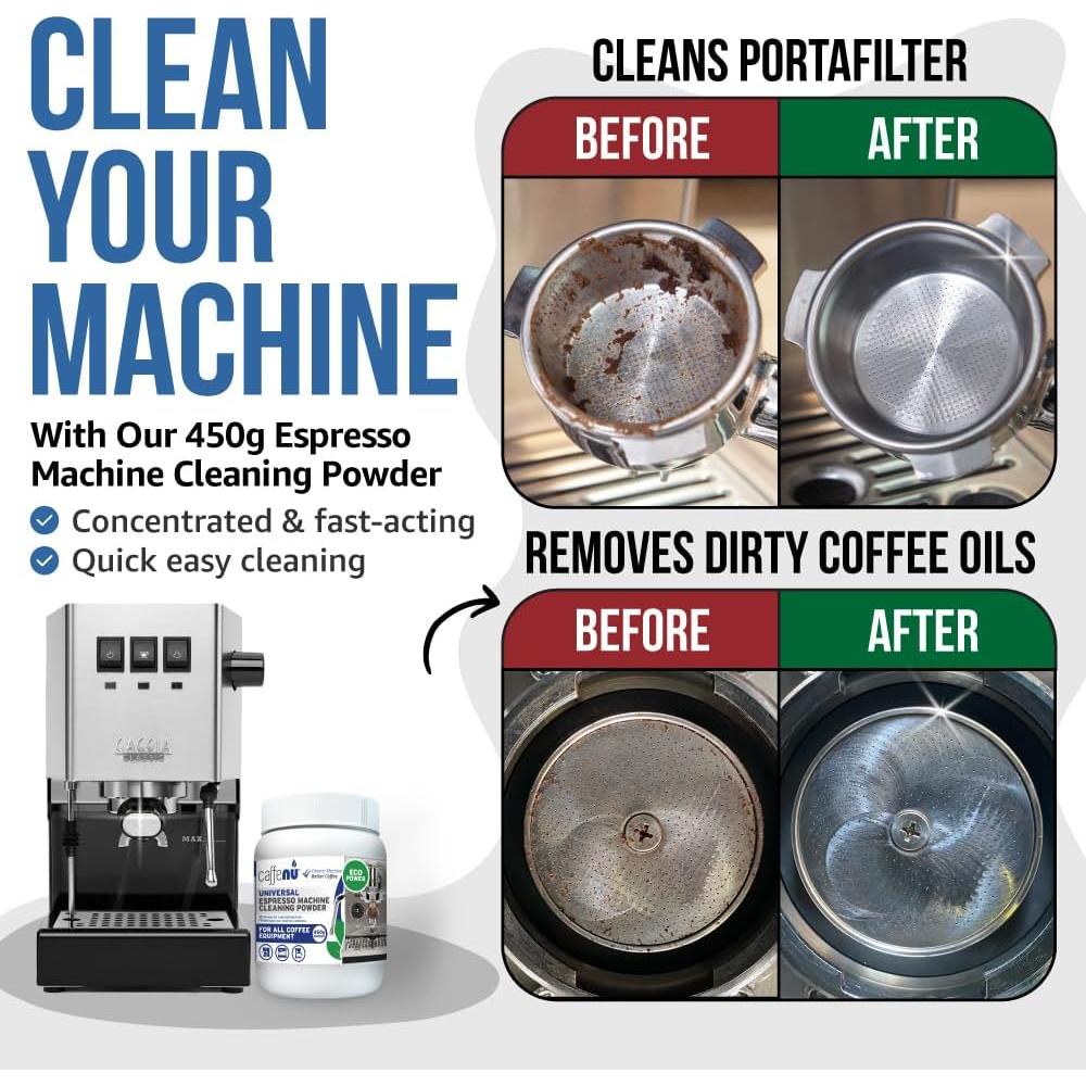 Limpiador en Polvo para Máquina de Café Caffenu 450g - Ecológico