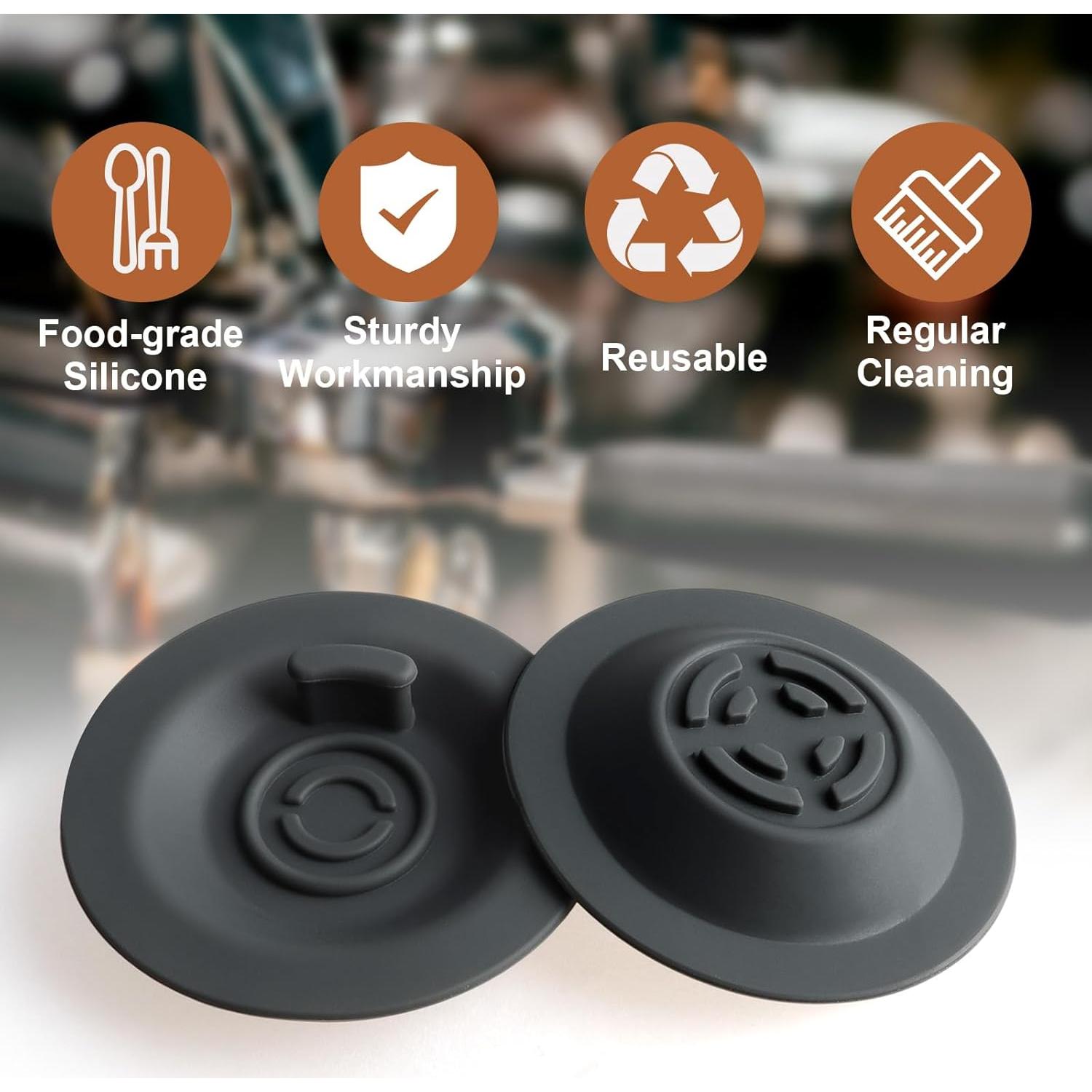 Disco de Limpieza para Espresso 54mm AUGHOA - Compatible Breville