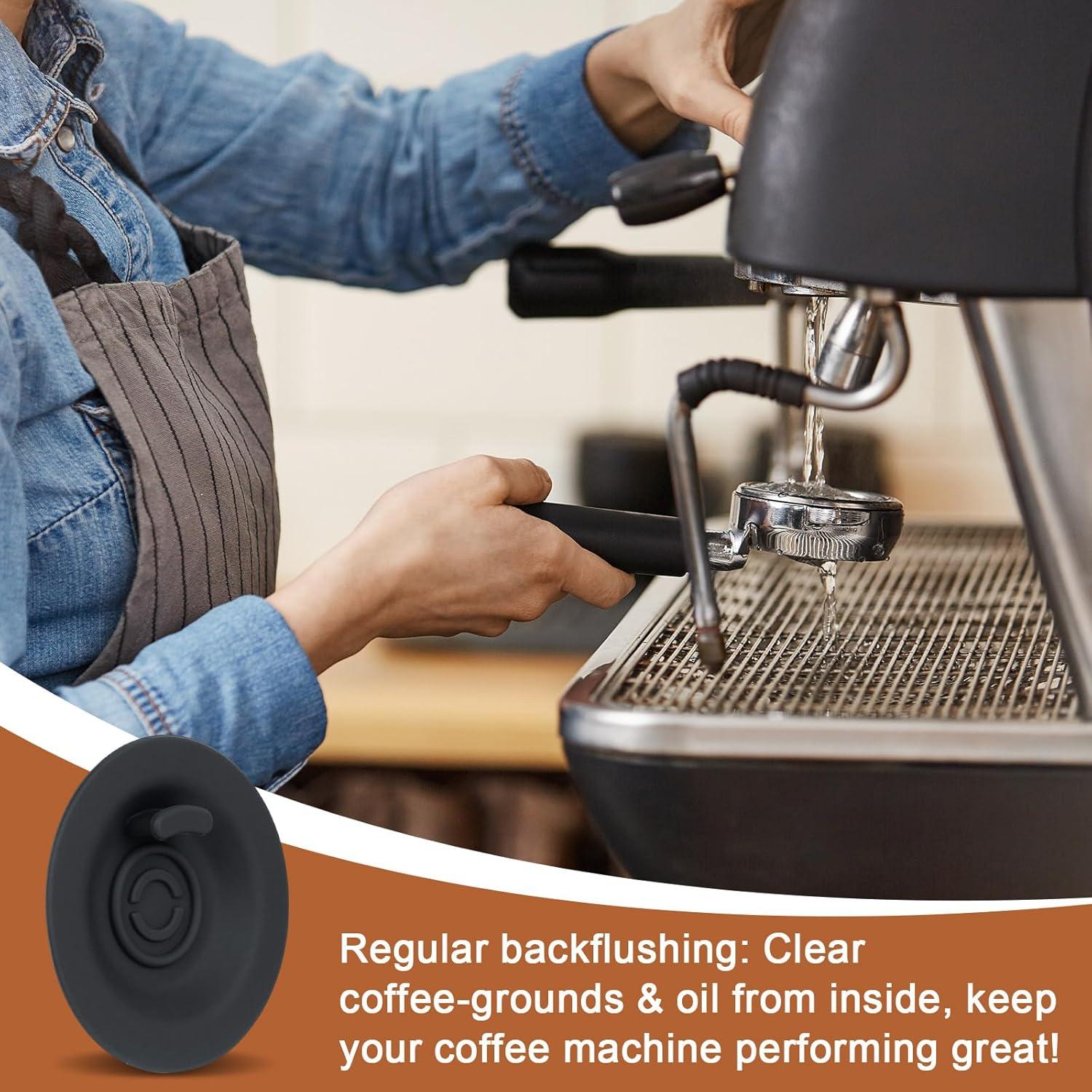 Disco de Limpieza para Espresso 54mm AUGHOA - Compatible Breville