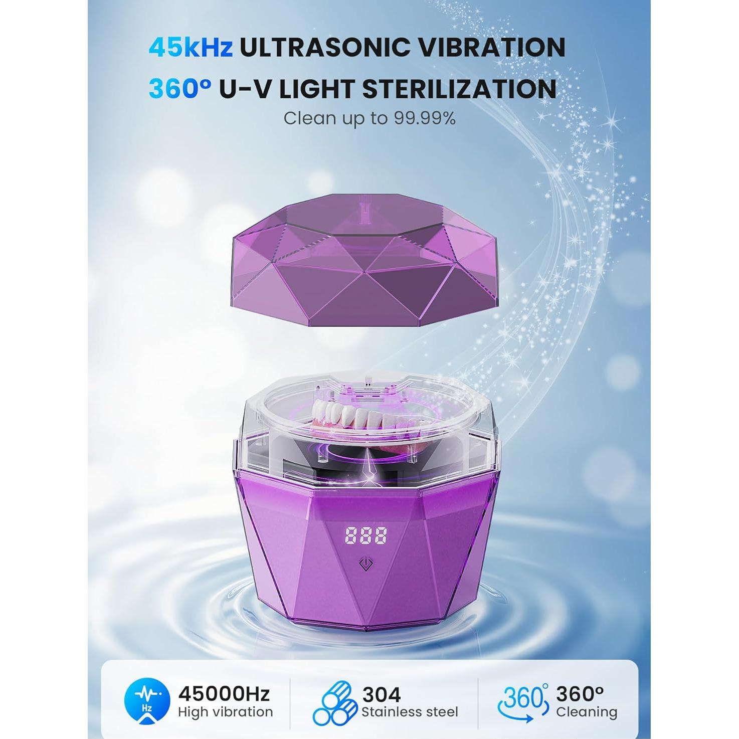 Limpiadora Ultrasónica de Retenedores LUMYSPACE 43.15KHz