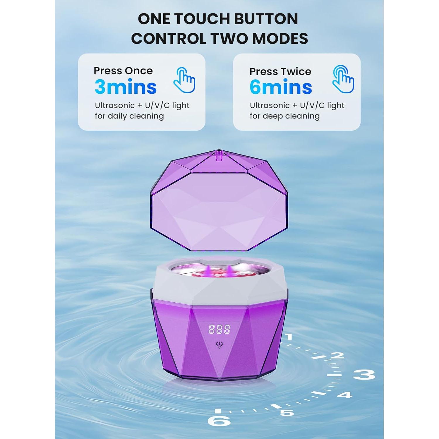 Limpiadora Ultrasónica de Retenedores LUMYSPACE 43.15KHz