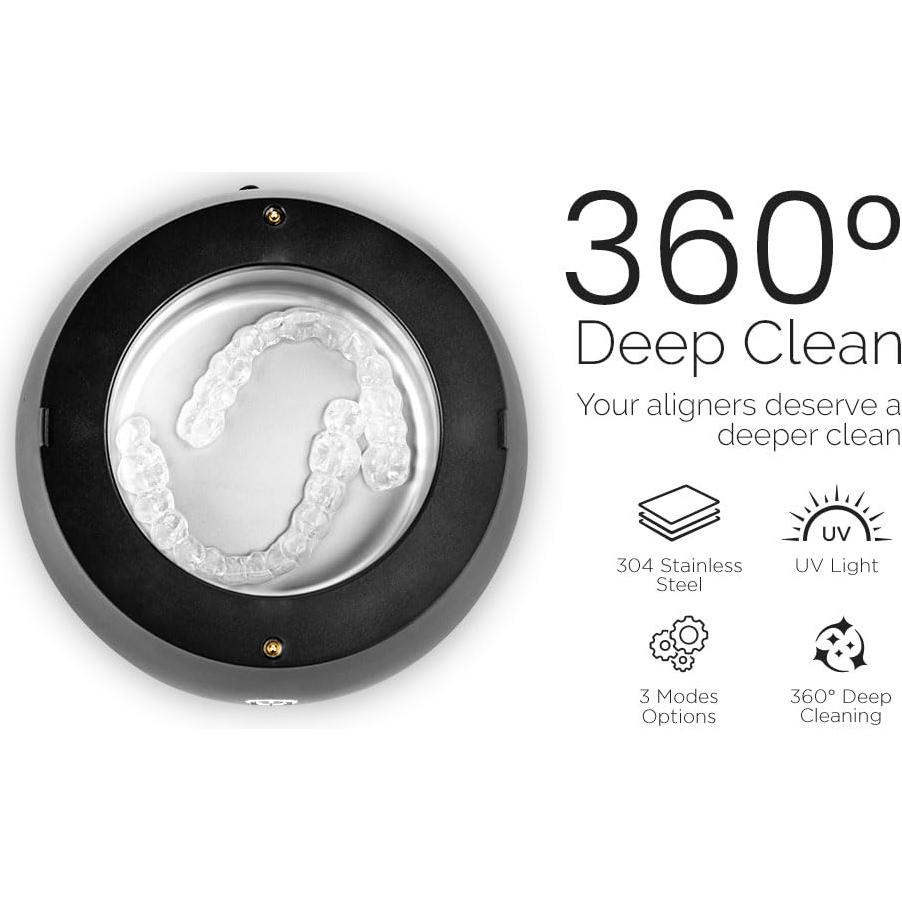 Limpiadora Ultrasónica FIONA JAMES 200ML para Retenedores y Alineadores