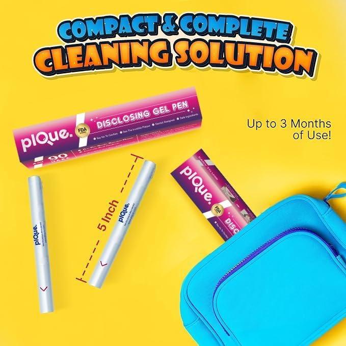 Bolígrafo Revelador de Placa PLQUE - Cuidado Oral Infantil y Adulto