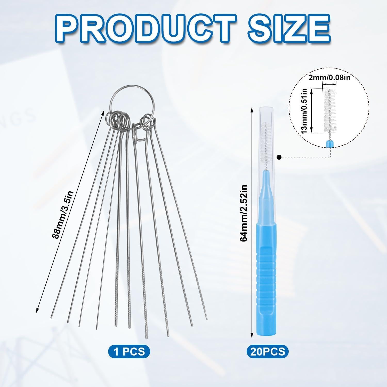 30 Herramientas de Limpieza de Cabezal de Ducha XIHIRCD