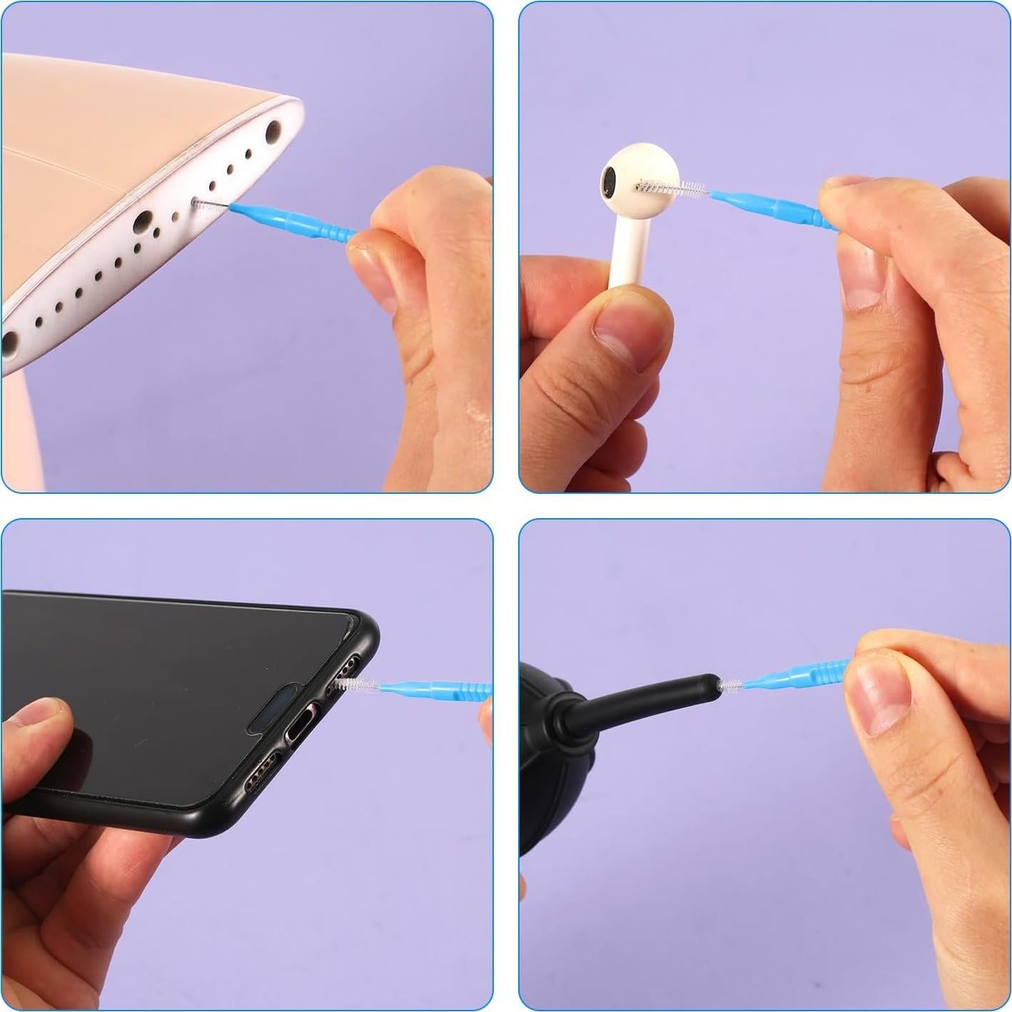 30 Herramientas de Limpieza de Cabezal de Ducha XIHIRCD