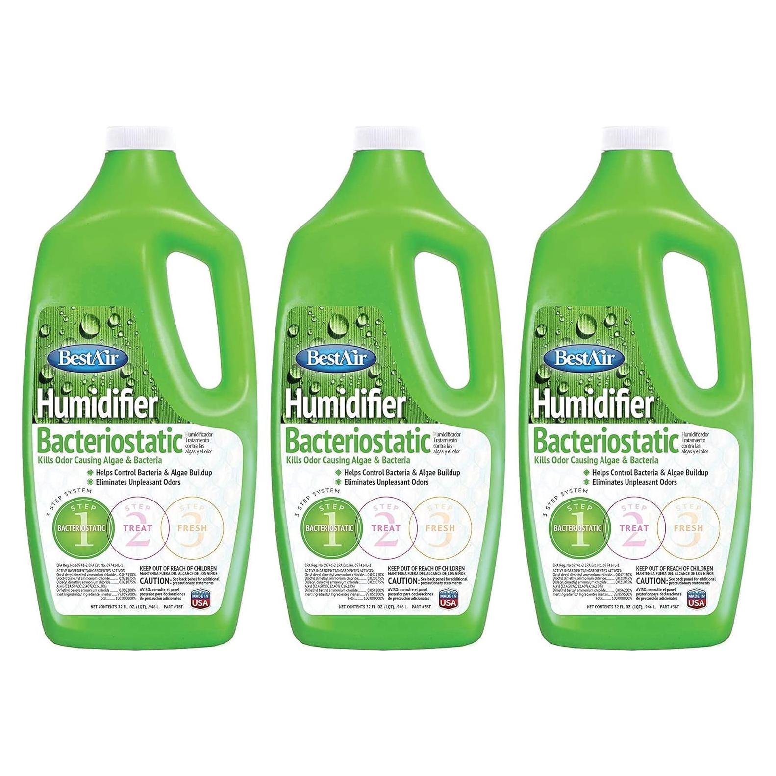 Tratamiento de Agua Bacteriostático BestAir BT 3 Paquetes 96 oz