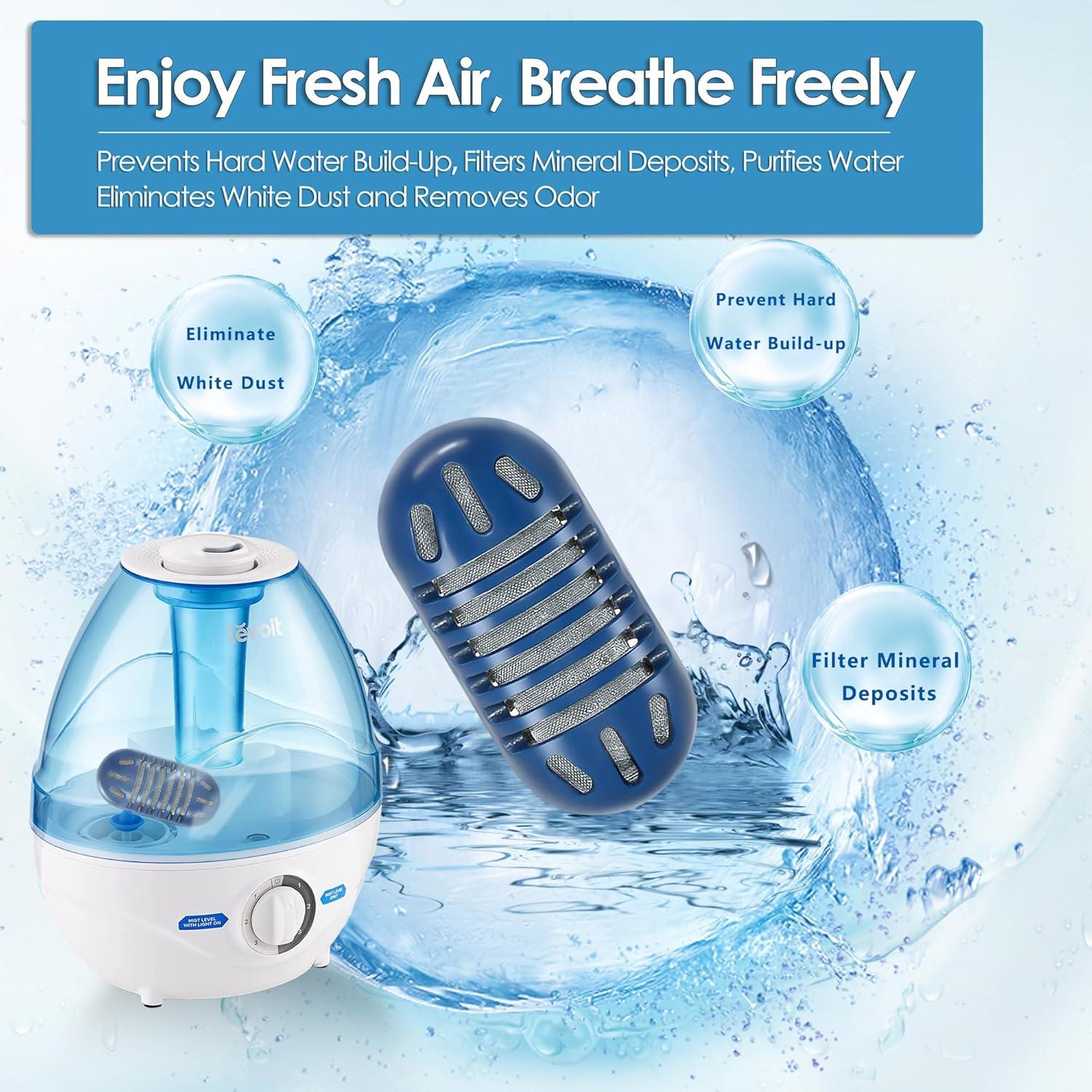 Paquete de 20 Cartuchos Desmineralización Humidificador SIAMENE UHE-HDC20