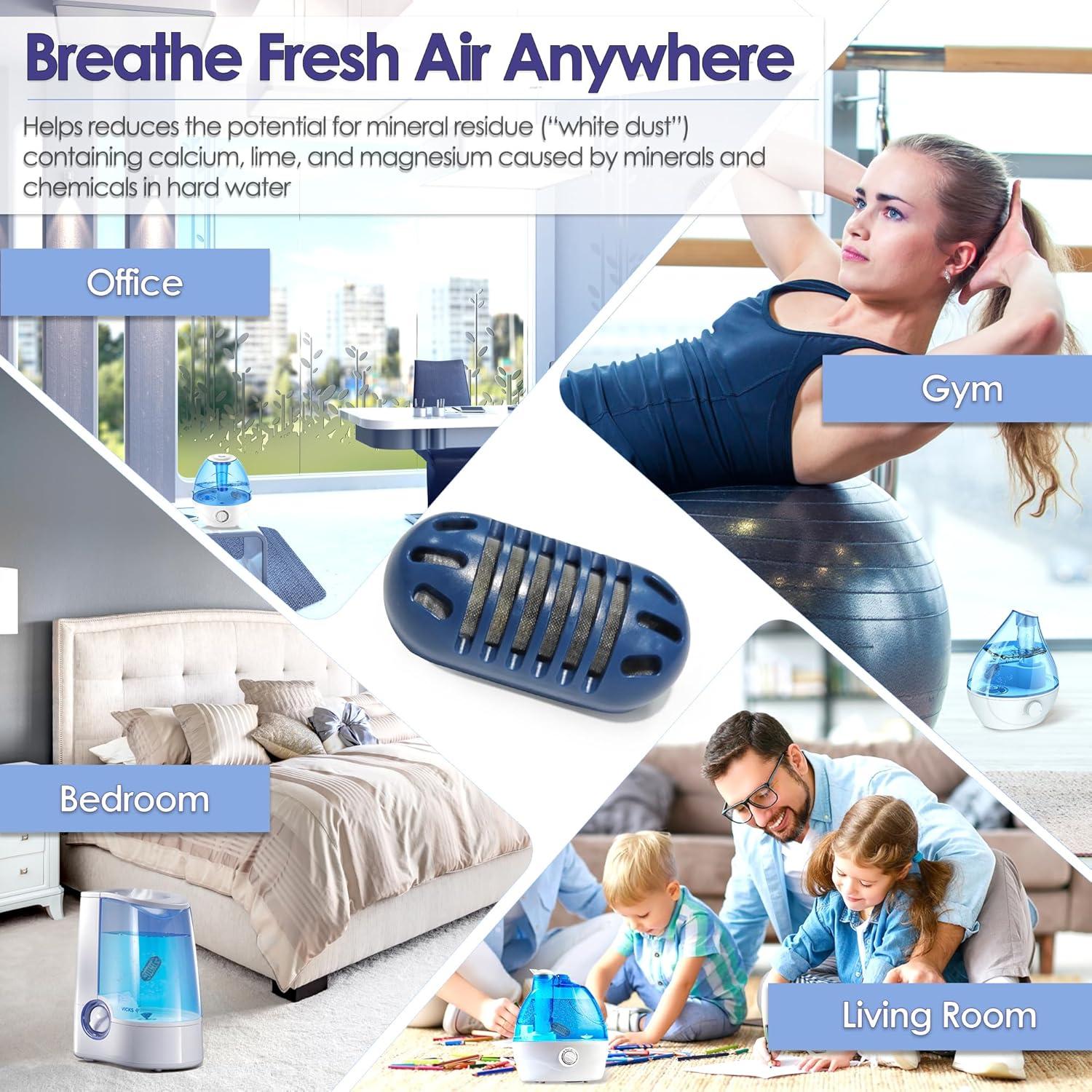 Paquete de 20 Cartuchos Desmineralización Humidificador SIAMENE UHE-HDC20