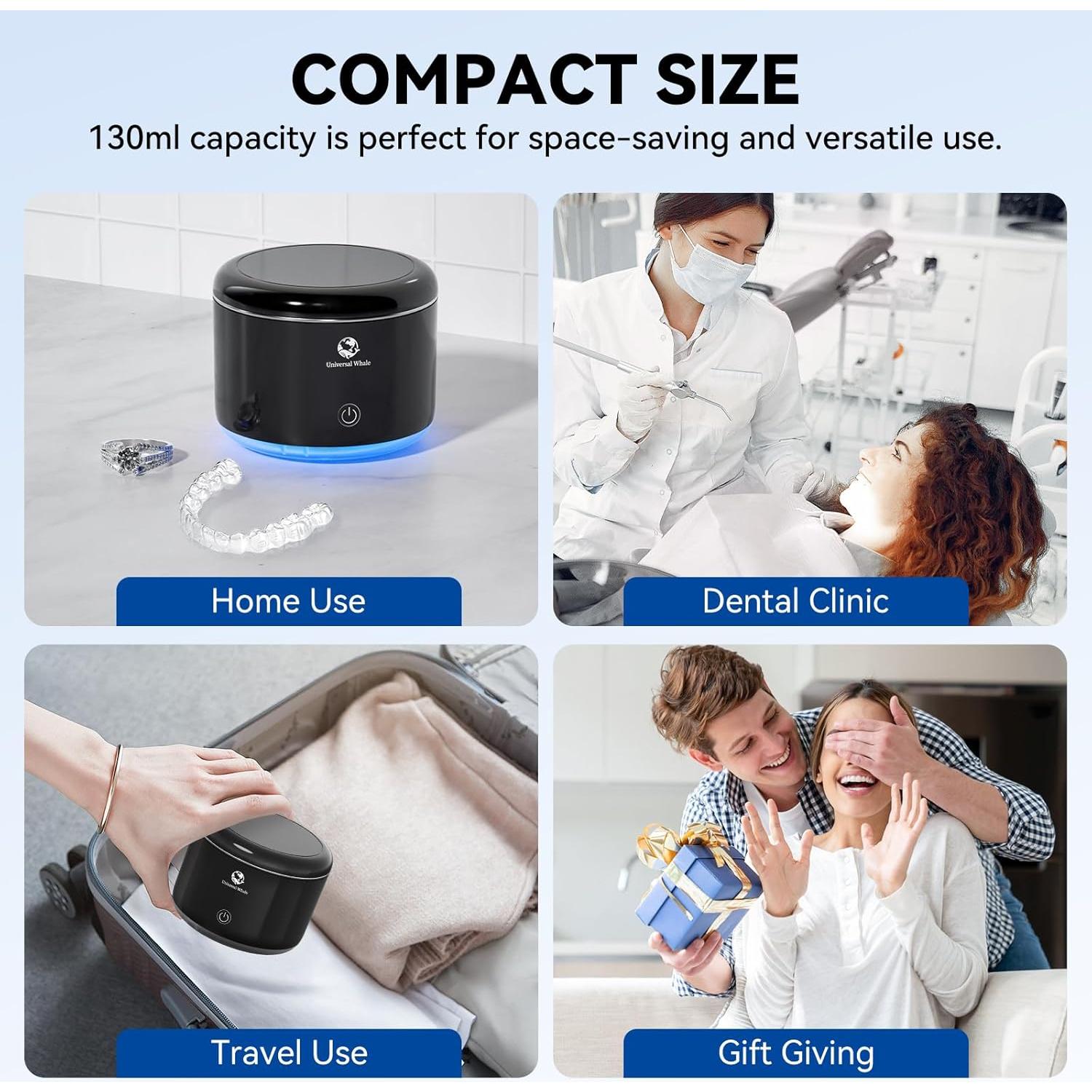 Limpiador Ultrasónico Pod Shantou SE-910 para Joyería y Retenedores