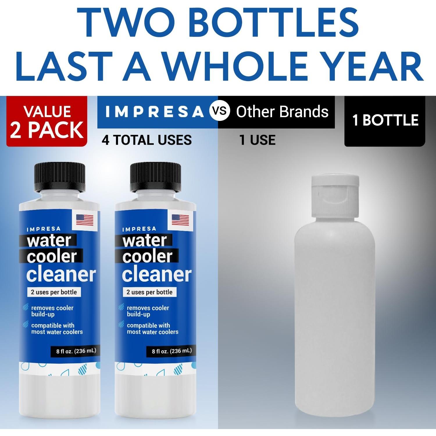 Limpiador de Dispensadores de Agua IMPRESA - 2 x 236.6 ml