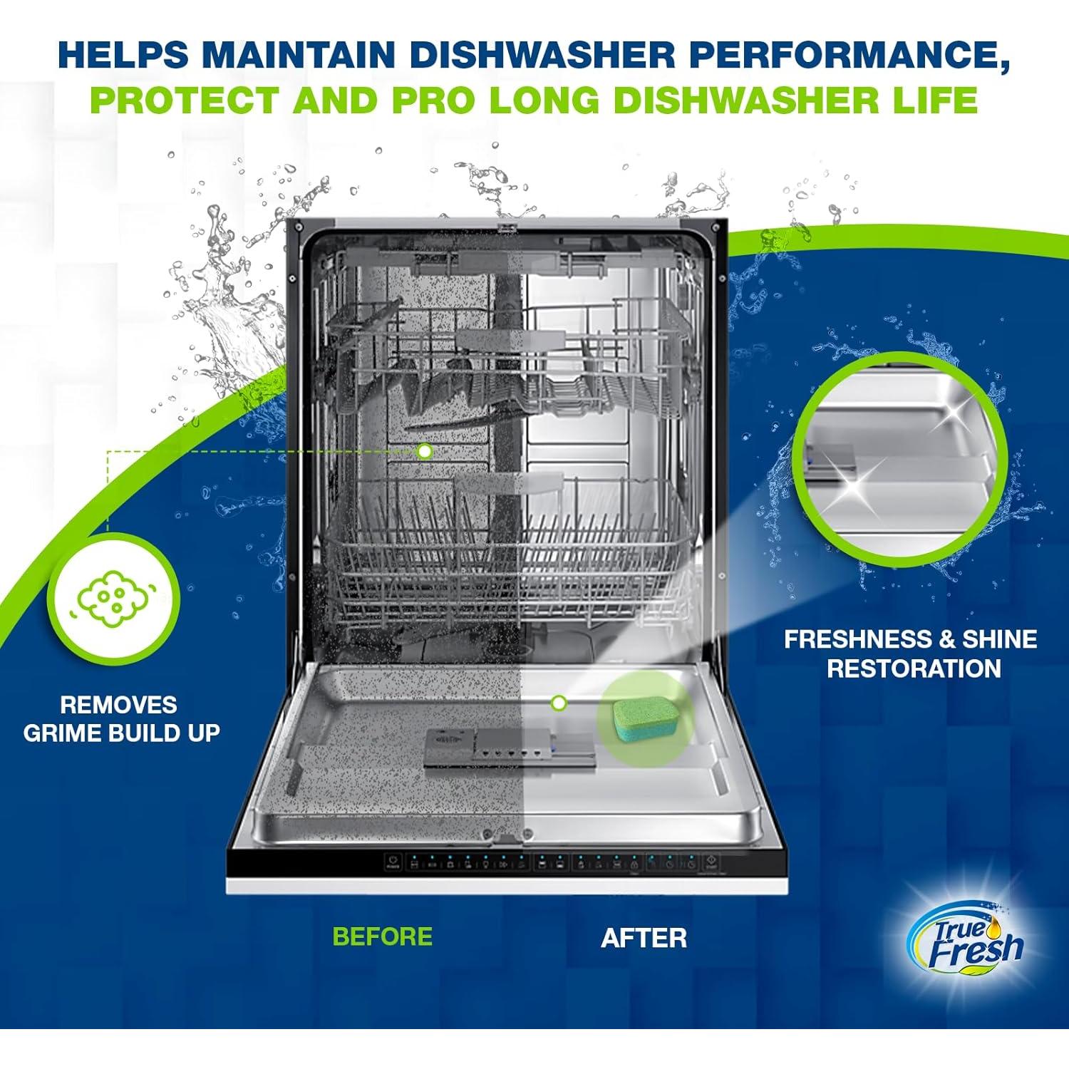 Tabletas Limpiadoras True Fresh para Lavadora y Lavavajillas - 43 Unidades