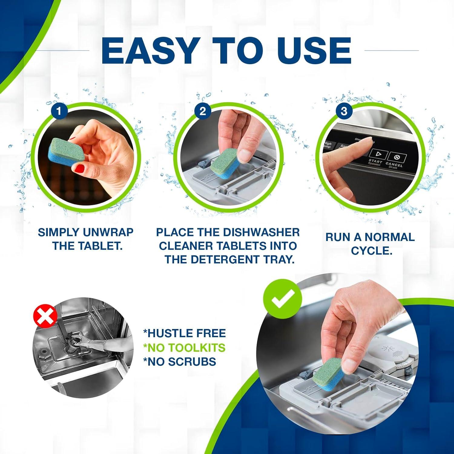 Tabletas Limpiadoras True Fresh para Lavadora y Lavavajillas - 43 Unidades