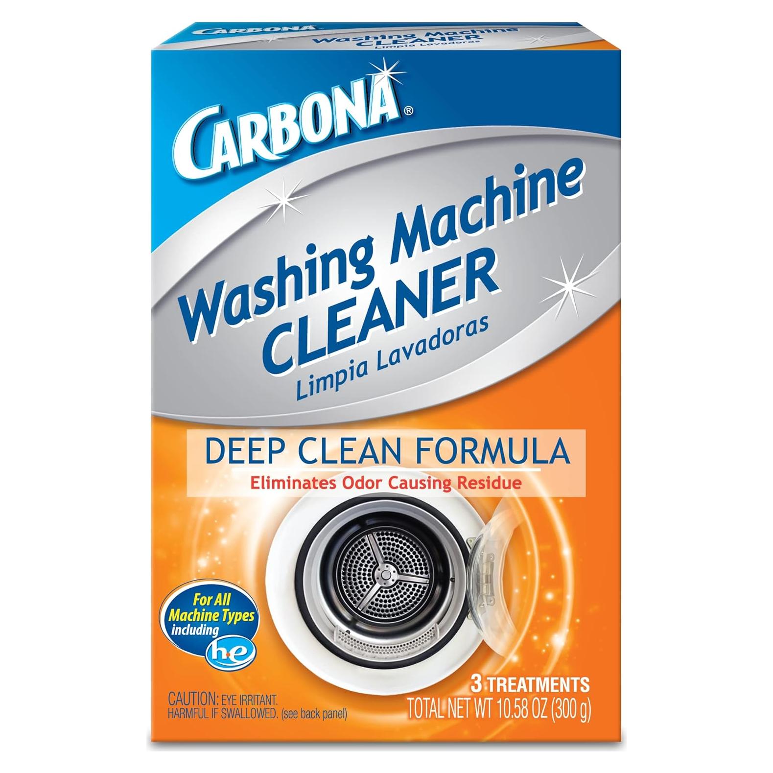 Limpiador de Lavadora Carbona® | Elimina Olores | 300g