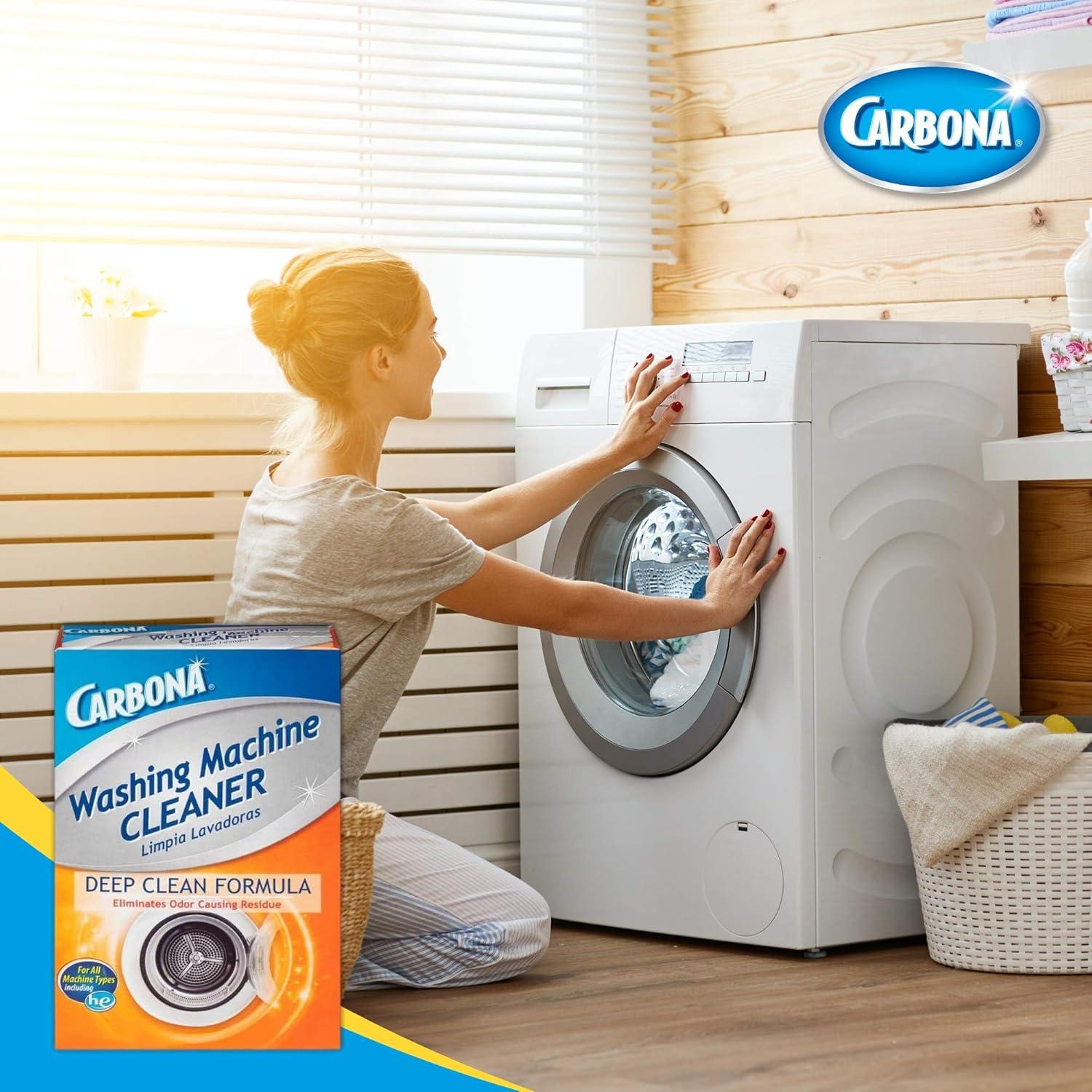 Limpiador de Lavadora Carbona® | Elimina Olores | 300g