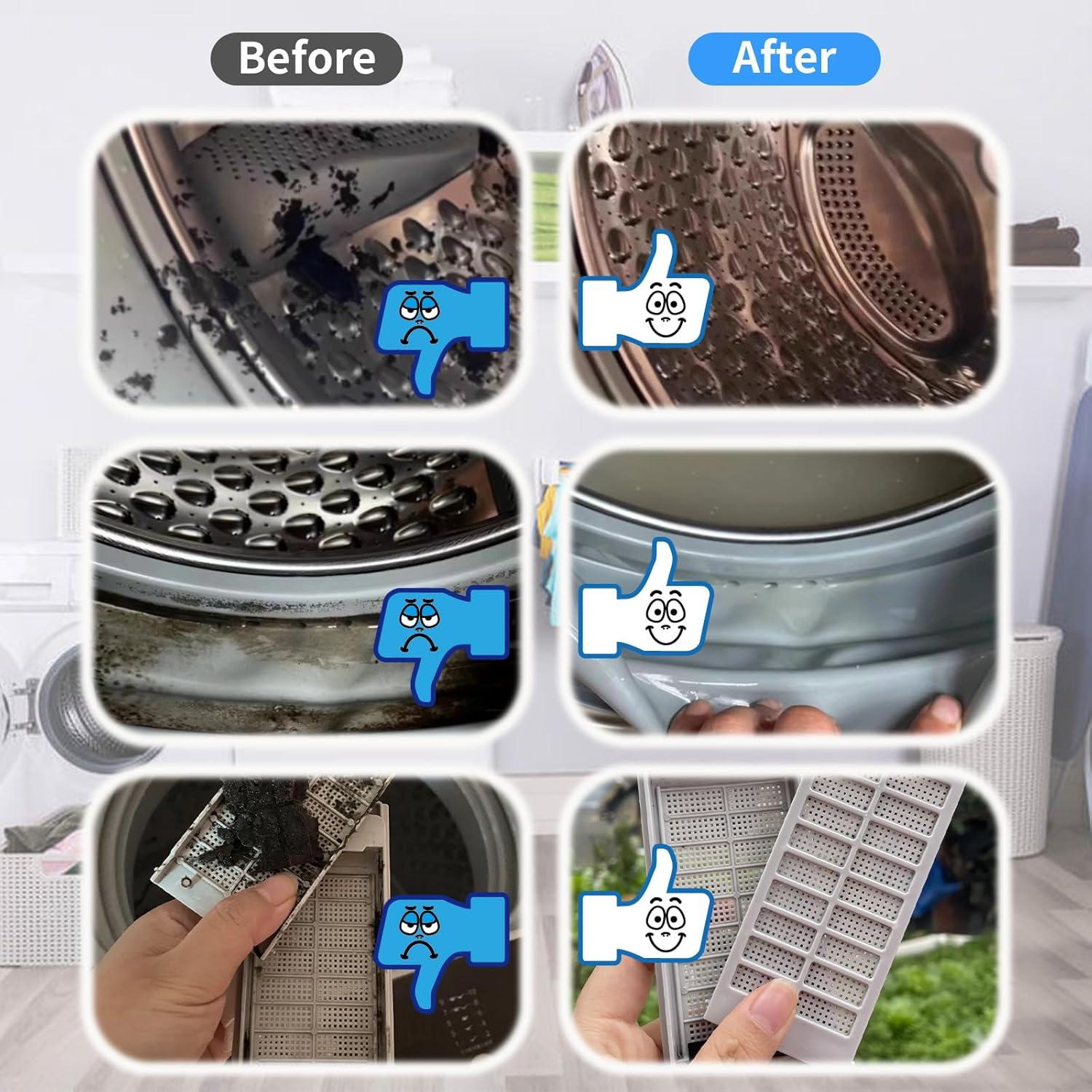 Kit de limpieza 7 piezas LIFCIUSO para lavadoras y hogar