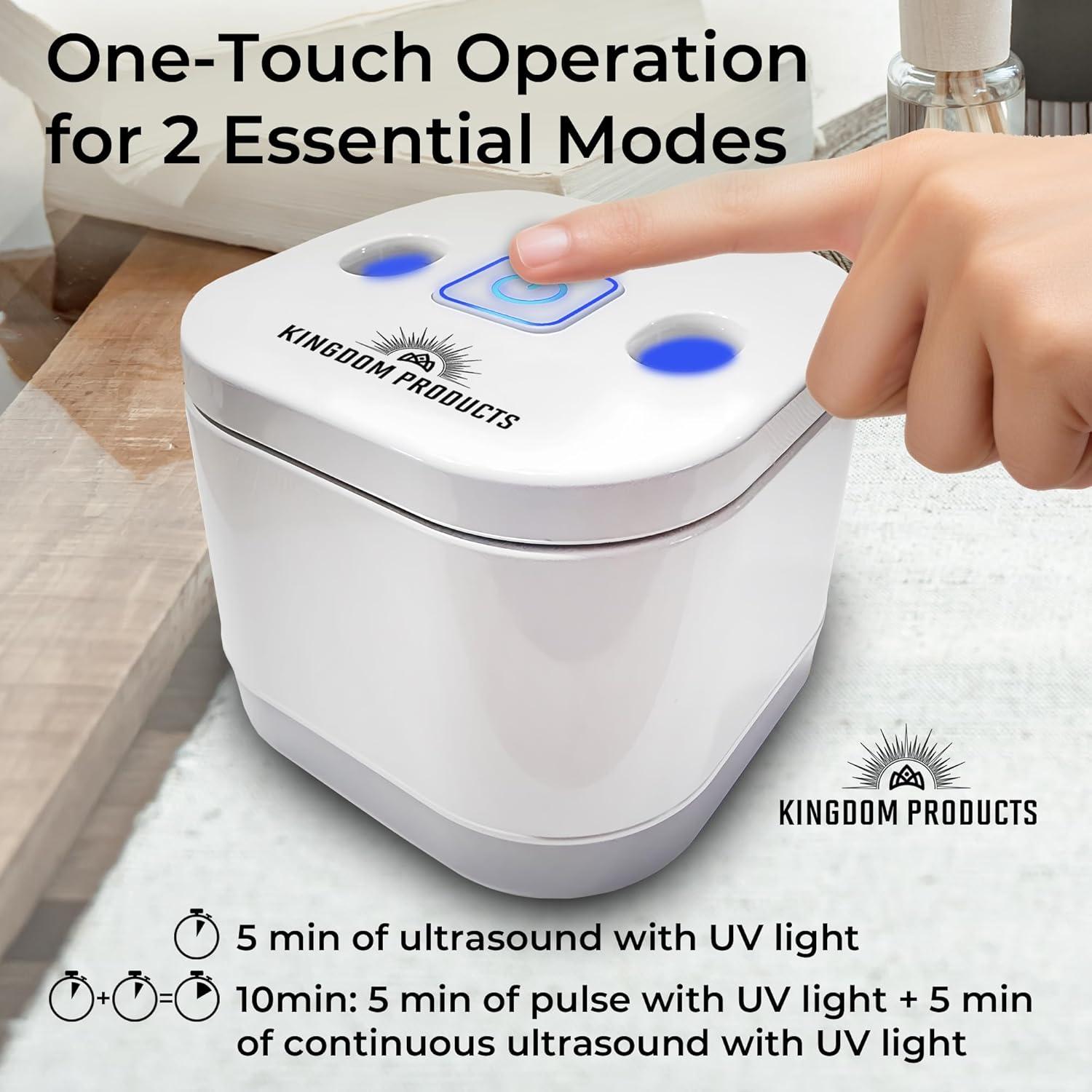 Limpiador Ultrasónico de Retenedores 200ml Kingdom Products