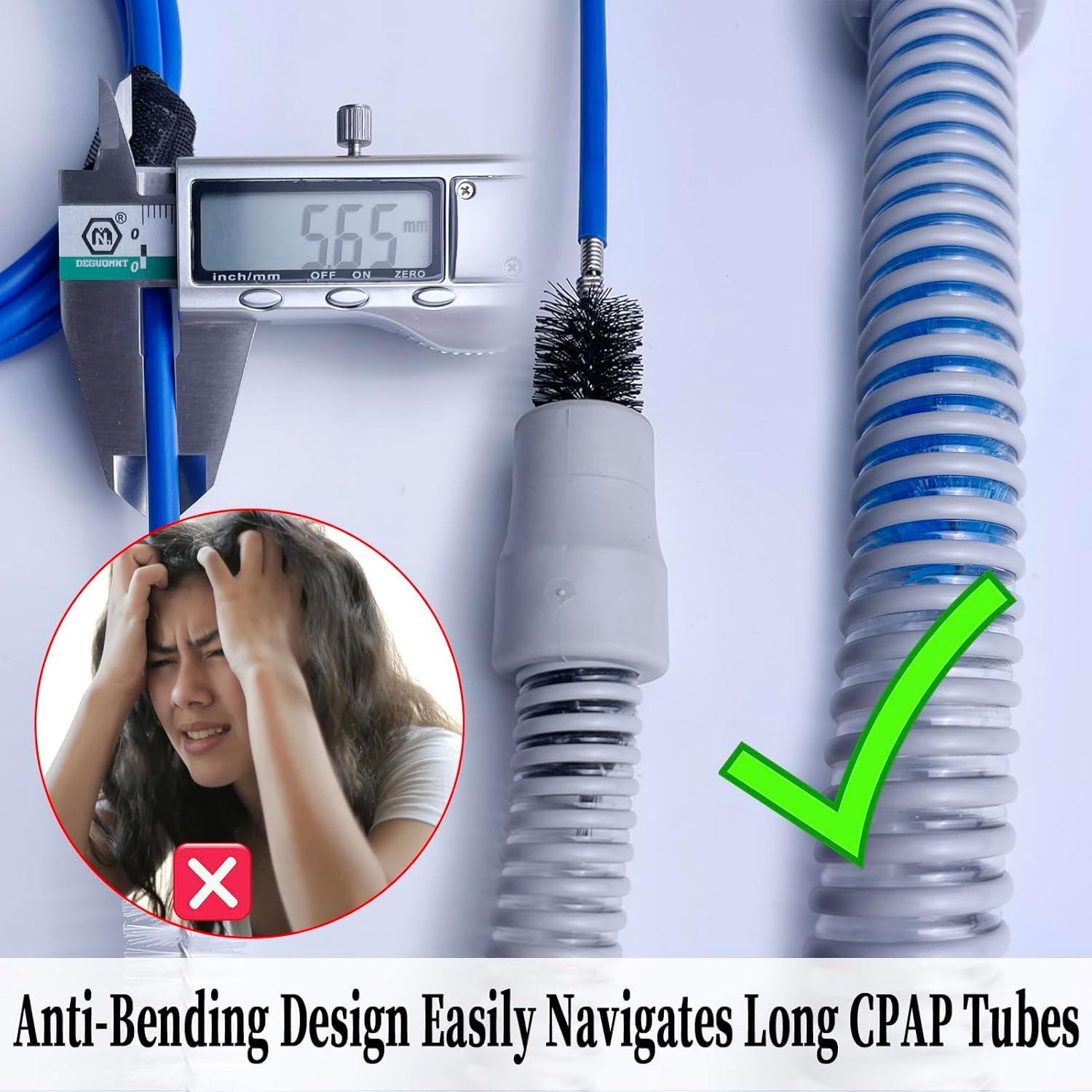 Kit de Limpieza CPAP SHUNYI - Cepillo Doble Extremo 15-19mm