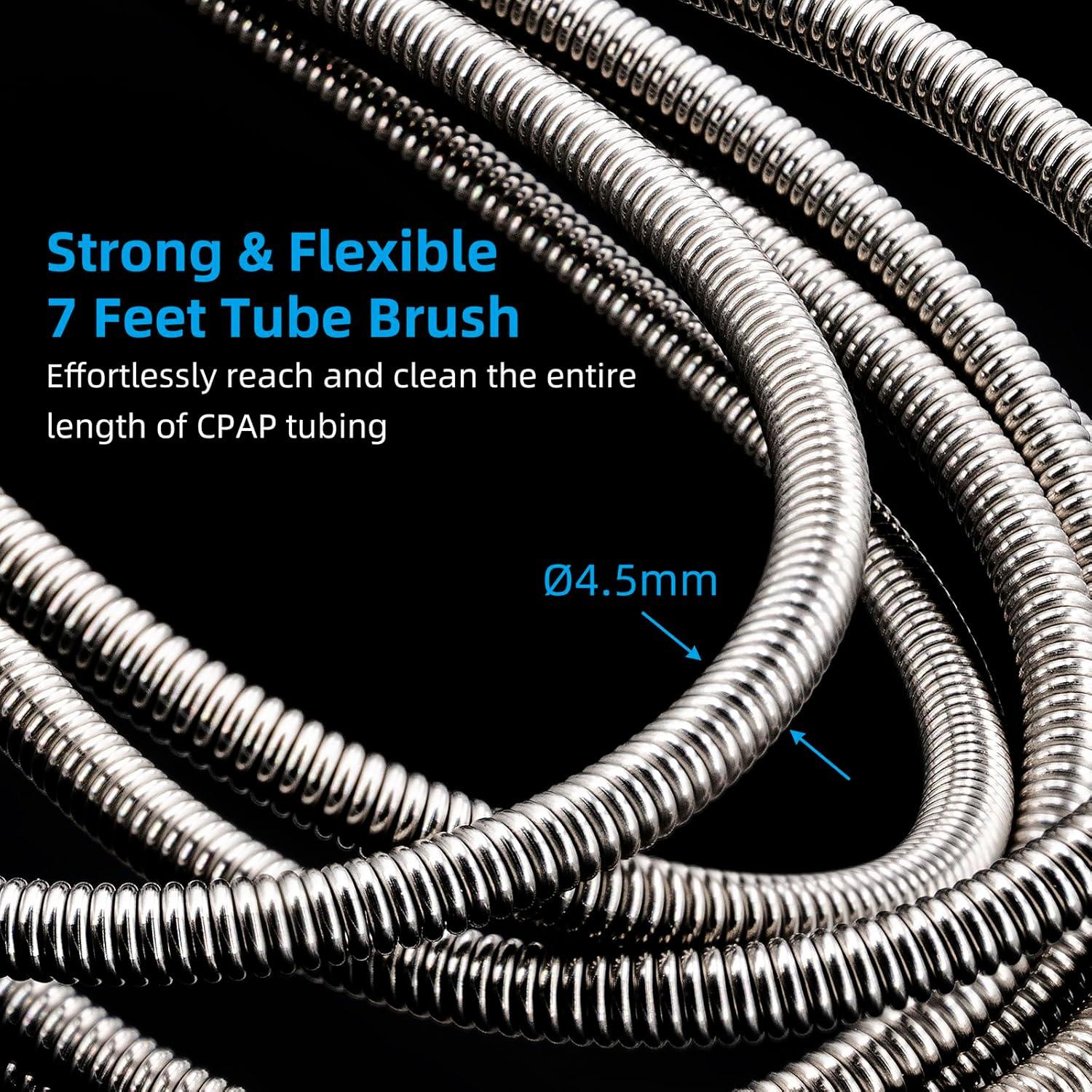 Cepillo de limpieza CPAP SPESHALU 2.13m para mangueras 15mm y 19mm