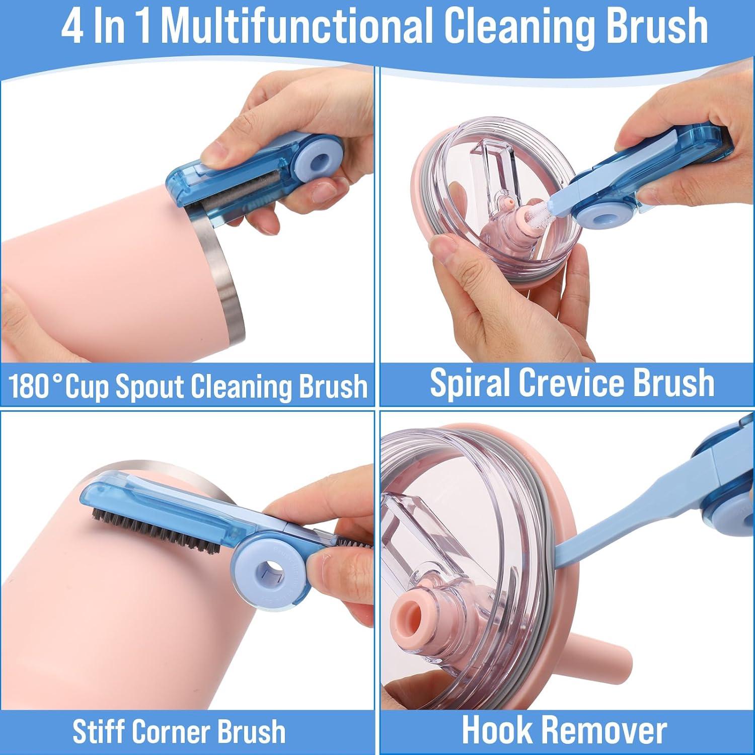 XANGNIER Kit de 5 Cepillos Limpiadores para Botellas de Agua