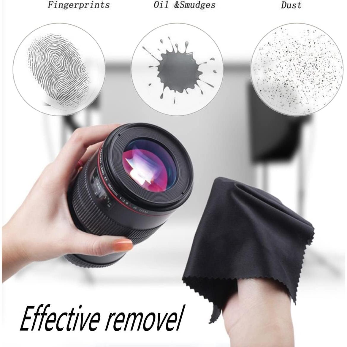 30 Paños de Limpieza Microfibra Lpmhna 18x15cm Reutilizables