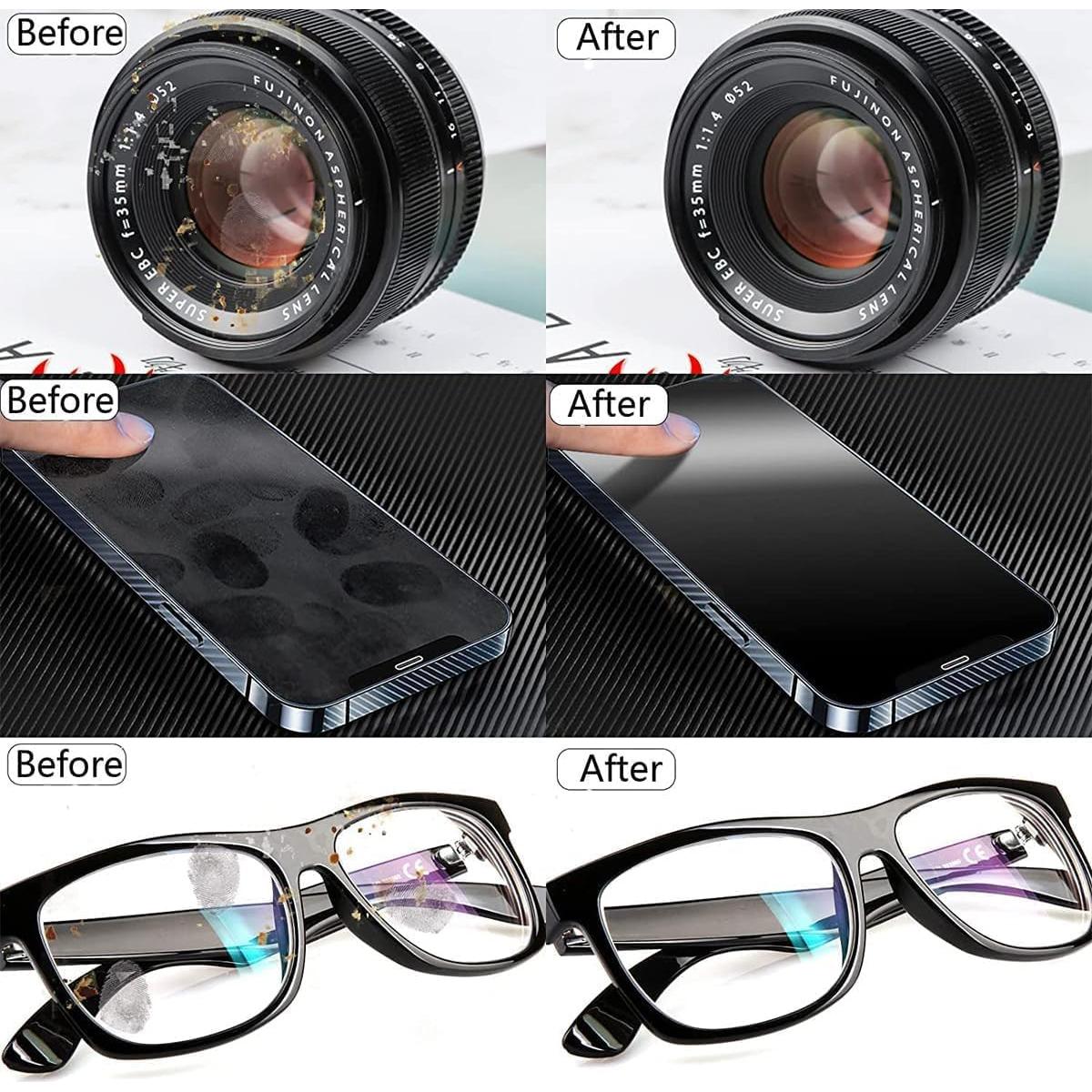 30 Paños de Limpieza Microfibra Lpmhna 18x15cm Reutilizables