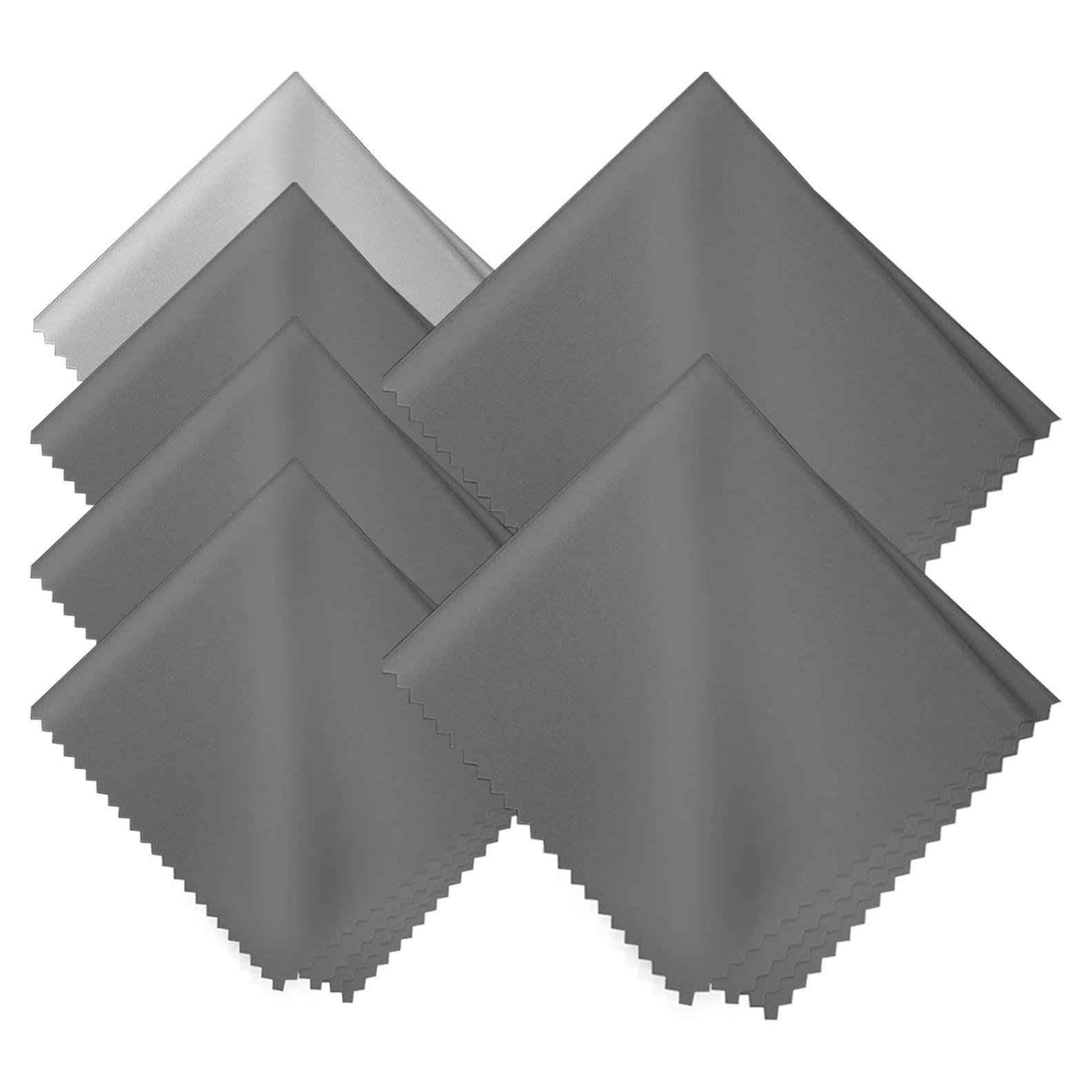 Toallitas de Limpieza de Gafas VisionGlobal - 5 Paños Microfibra + 1 Antivaho