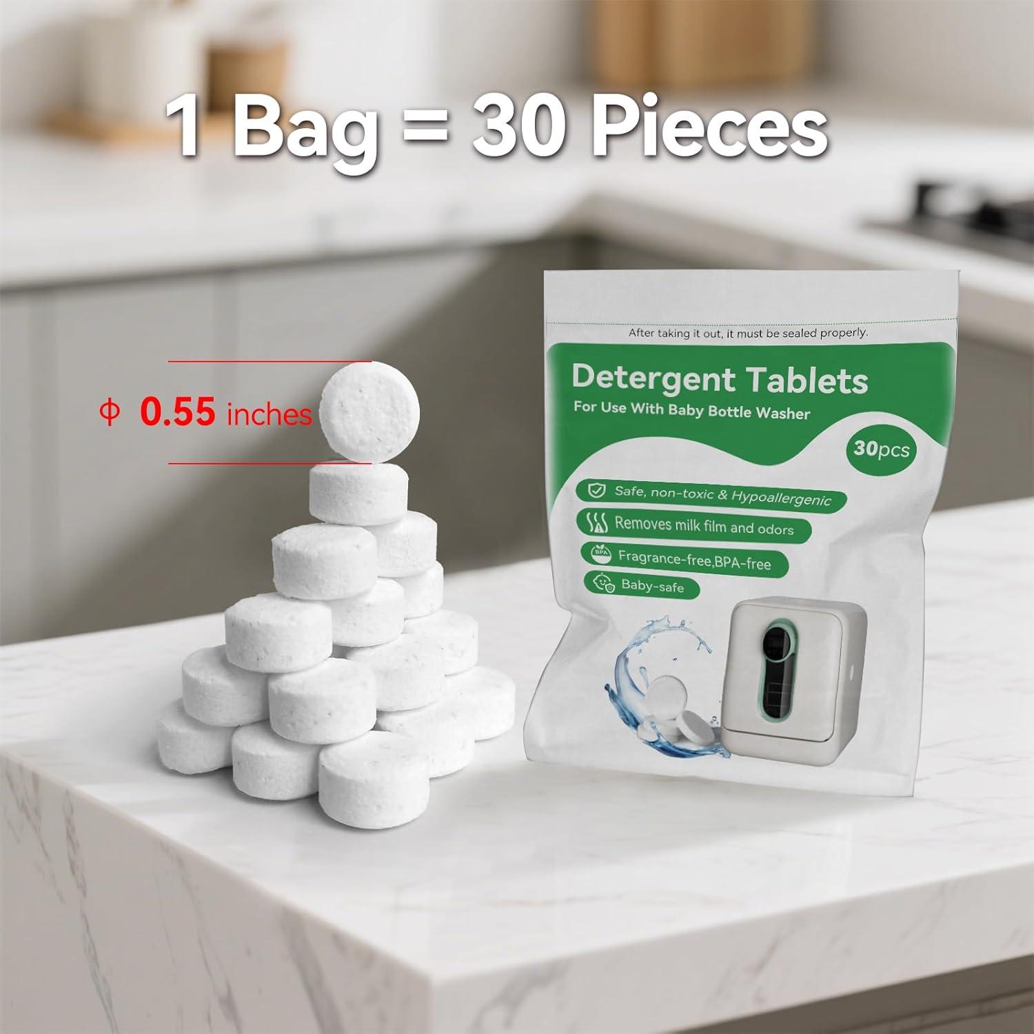 Tabletas de Lavado ICUIRE 150 PCS para Lavadoras de Botellas