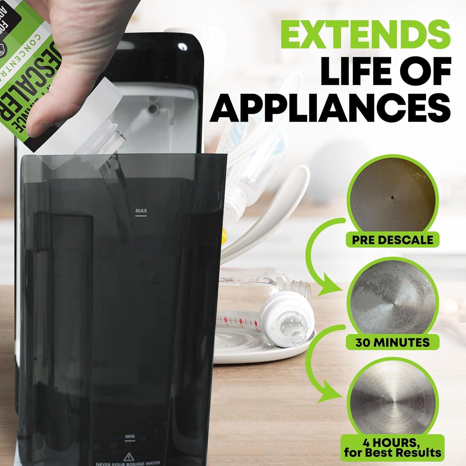 Desincrustante para Esterilizador de Biberones Durabasics - 2 Paquetes - Ácido Cítrico - 453g