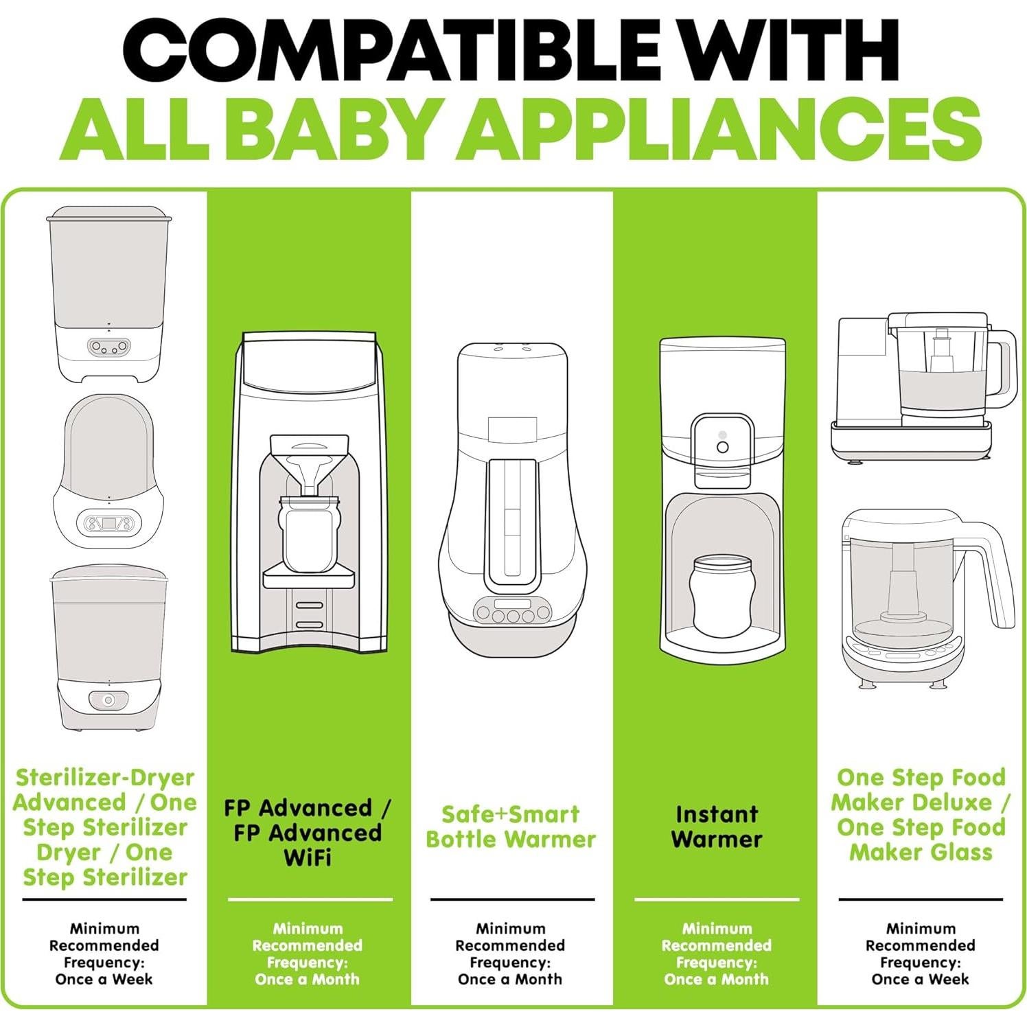 Desincrustante para Esterilizador de Biberones Durabasics - 2 Paquetes - Ácido Cítrico - 453g