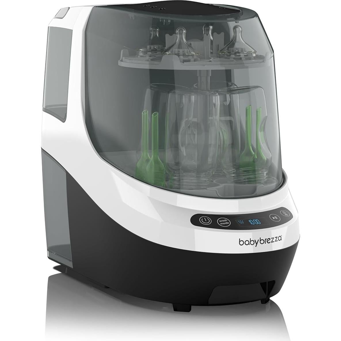 Lavadora de Botellas Baby Brezza Pro + 120 Tabletas Detergente