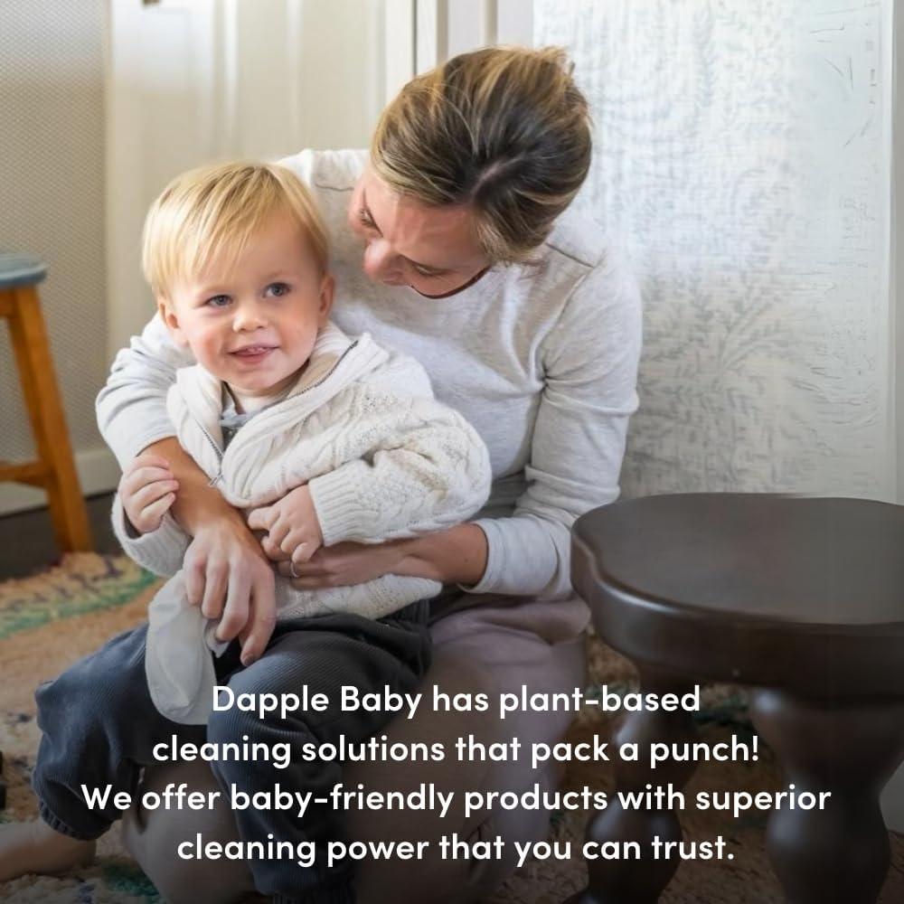 Dapple Baby Jabón Espuma para Platos y Botellas 500 ml x2