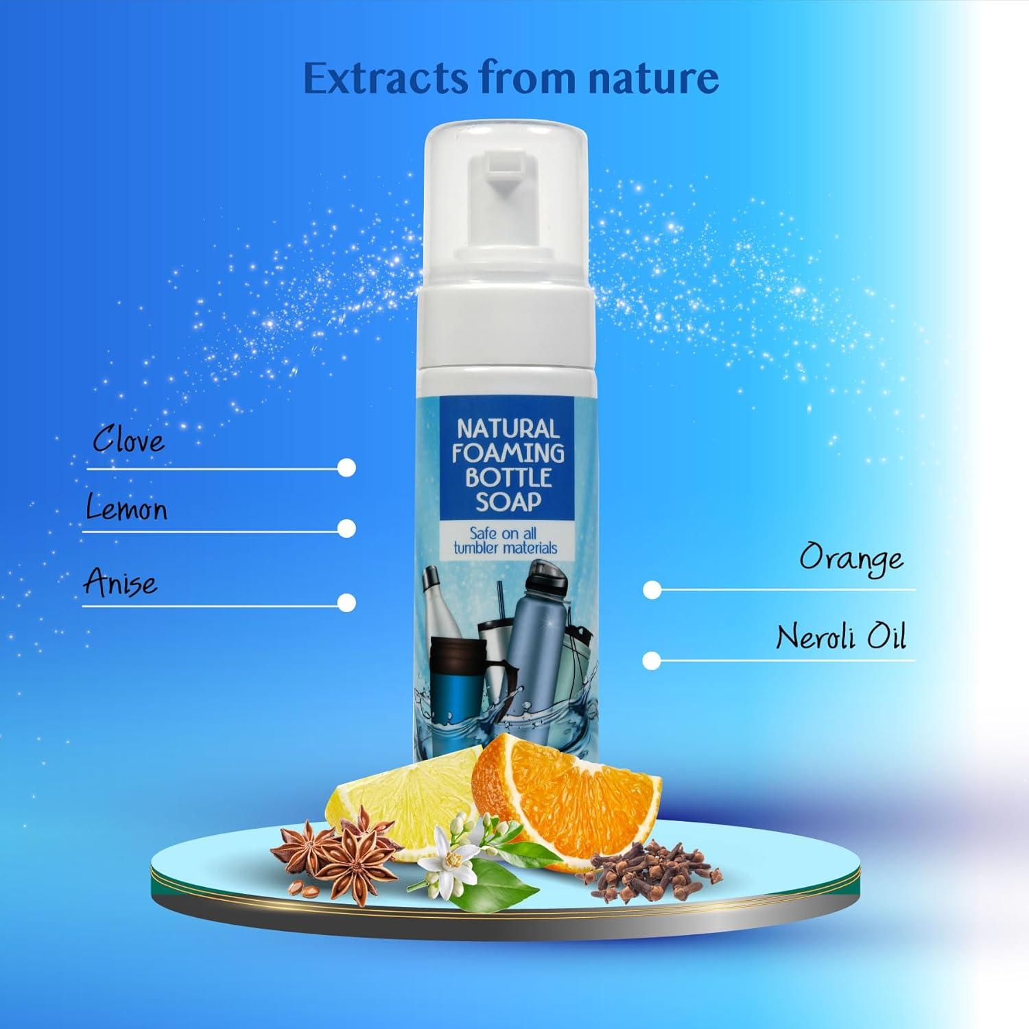 Jabón Espumoso Natural Mommy Care 200ml - Limpiador Botellas Bebés