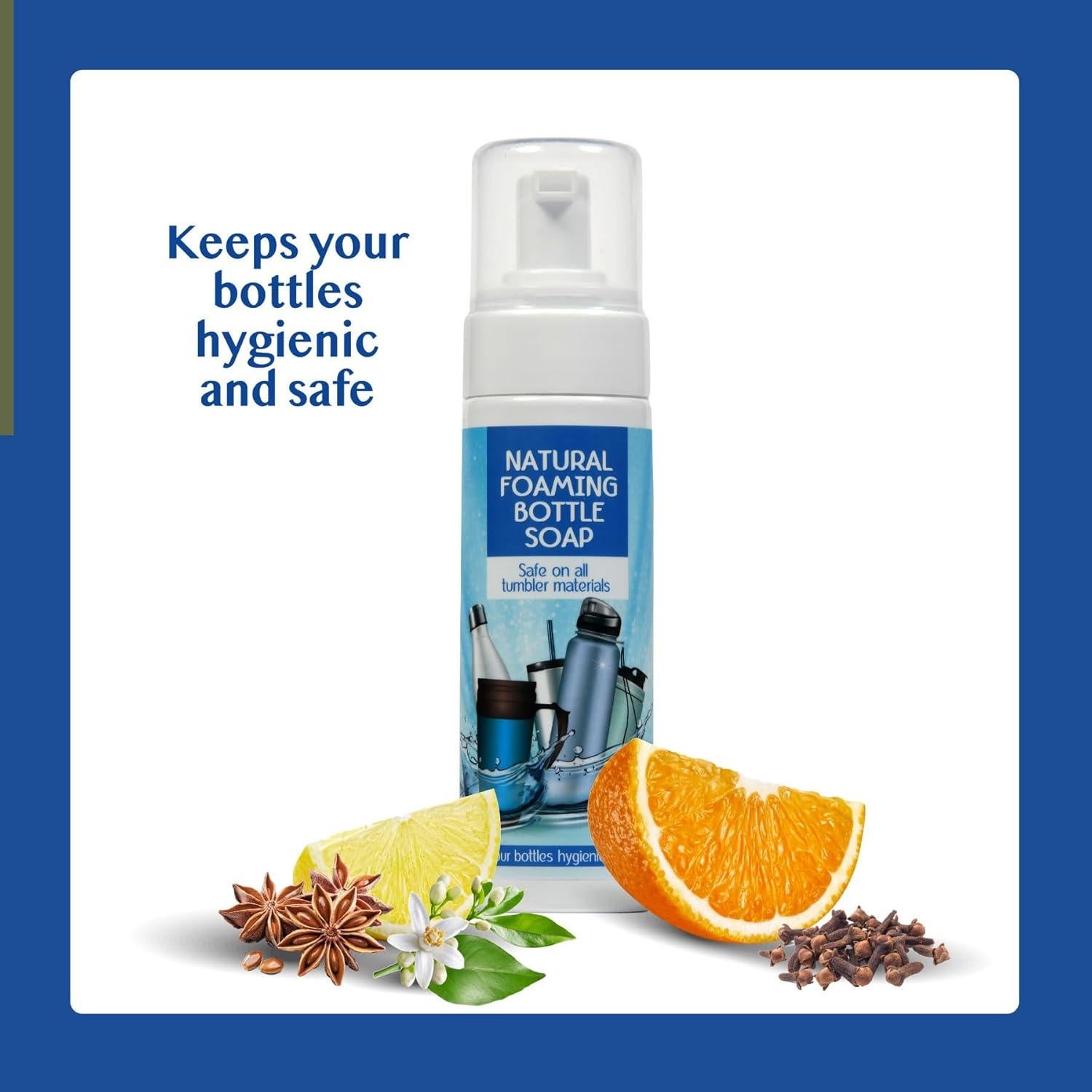 Jabón Espumoso Natural Mommy Care 200ml - Limpiador Botellas Bebés