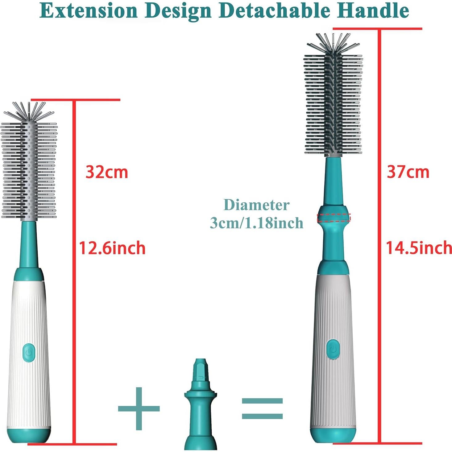 Limpiador Eléctrico de Botellas Camelcell 1500mAh Verde