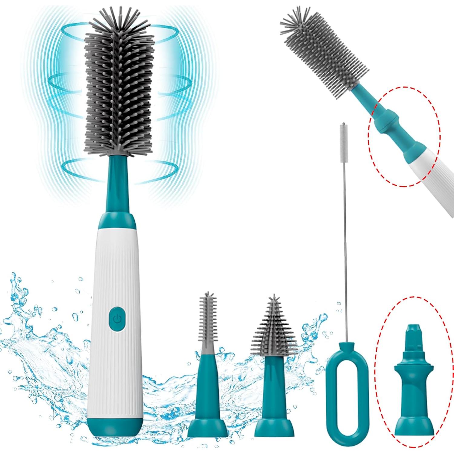 Limpiador Eléctrico de Botellas Camelcell 1500mAh Verde