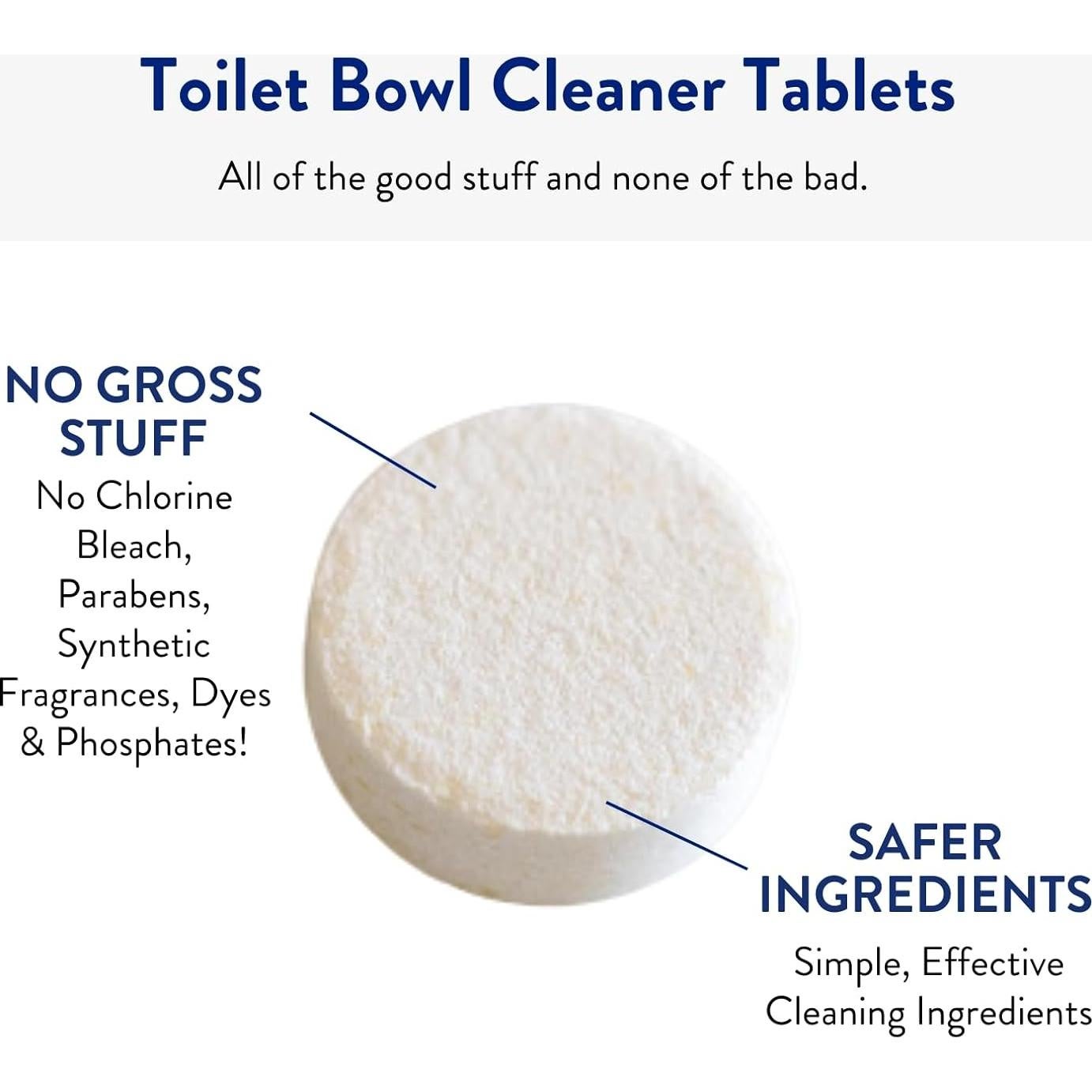 Tabletas Limpiadoras de Inodoro The Clean People - 24 Unidades Ecológicas