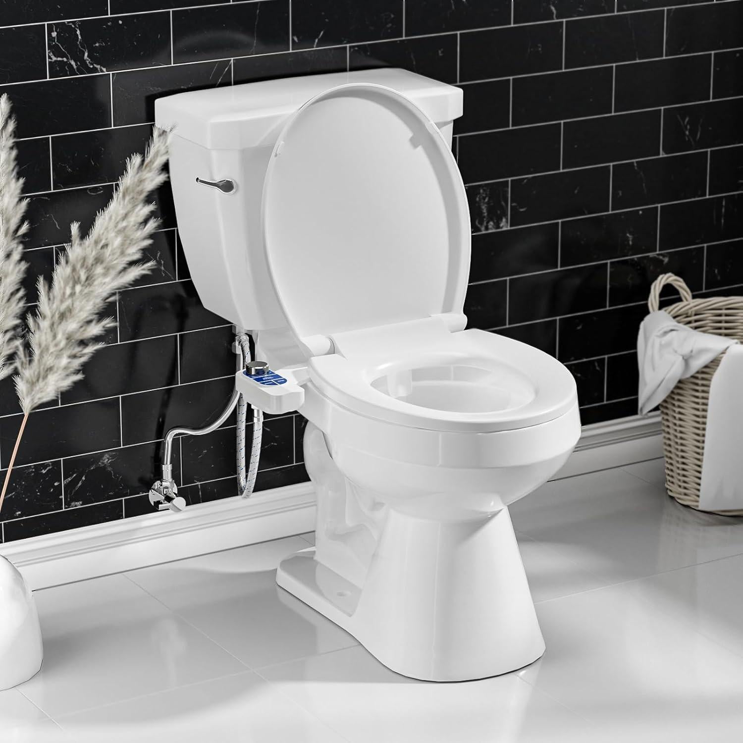 Bidet No Eléctrico SAMODRA - Doble Boquilla Autolimpiante Azul