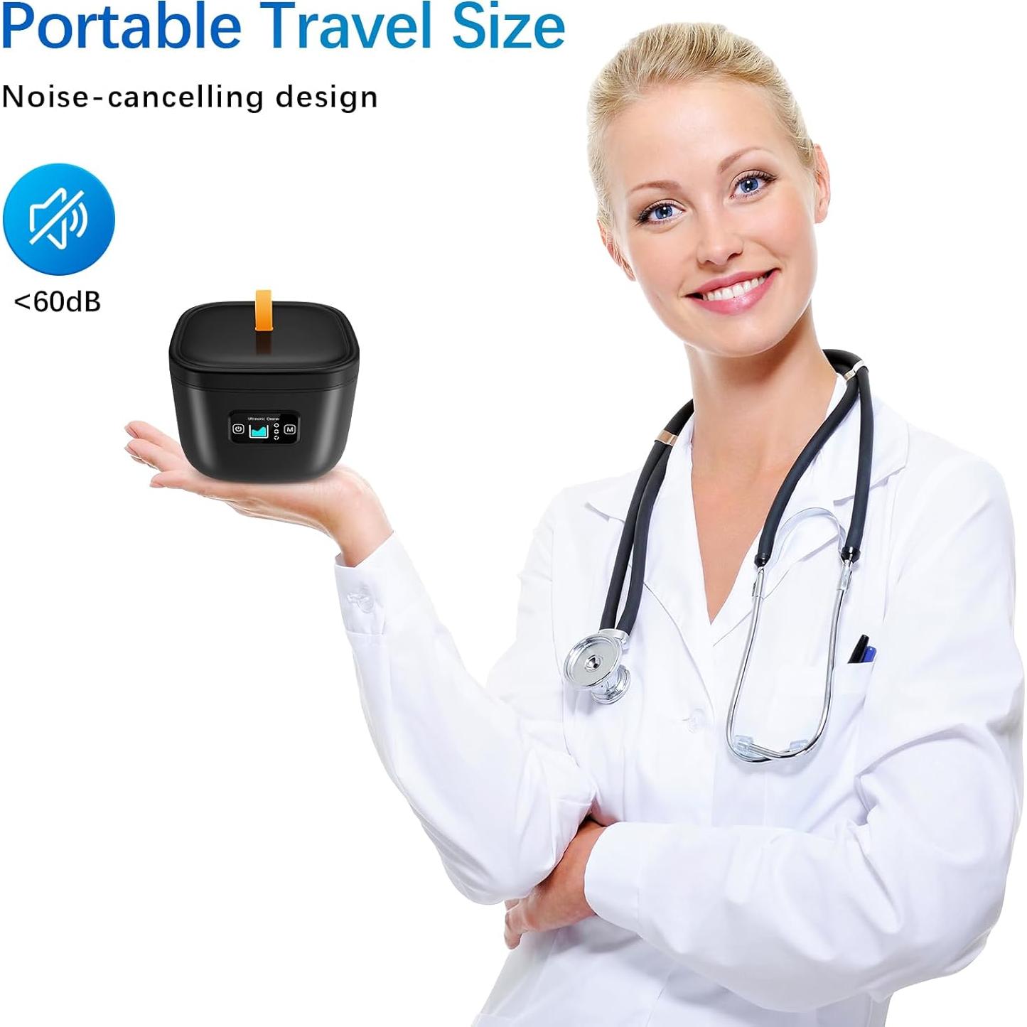 Limpiadora Ultrasónica Raccomb 255ml para Dentaduras y Joyería