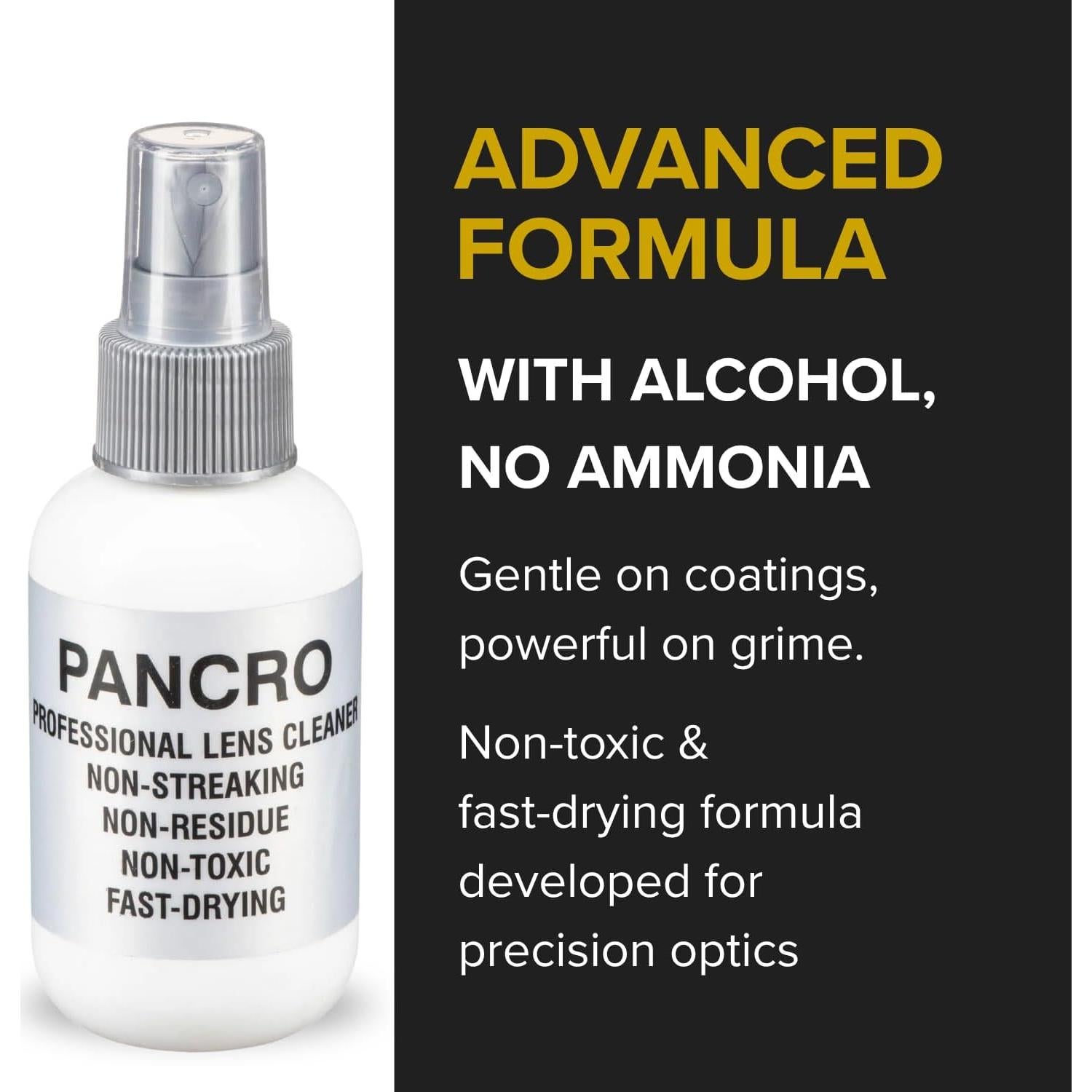 Limpiador de Lentes Profesional Pancro 118ml Spray