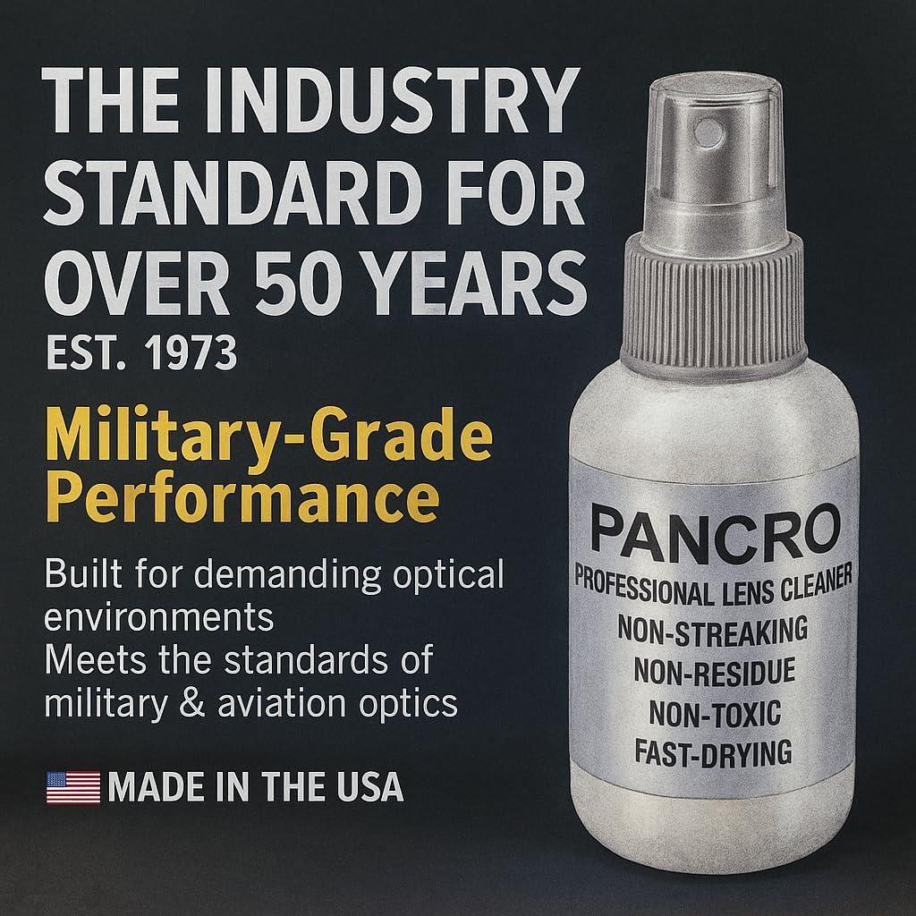 Limpiador de Lentes Profesional Pancro 118ml Spray