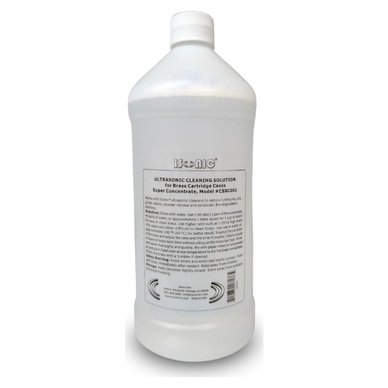 Solución de Limpieza Ultrasónica iSonic CSBC001 0.95L