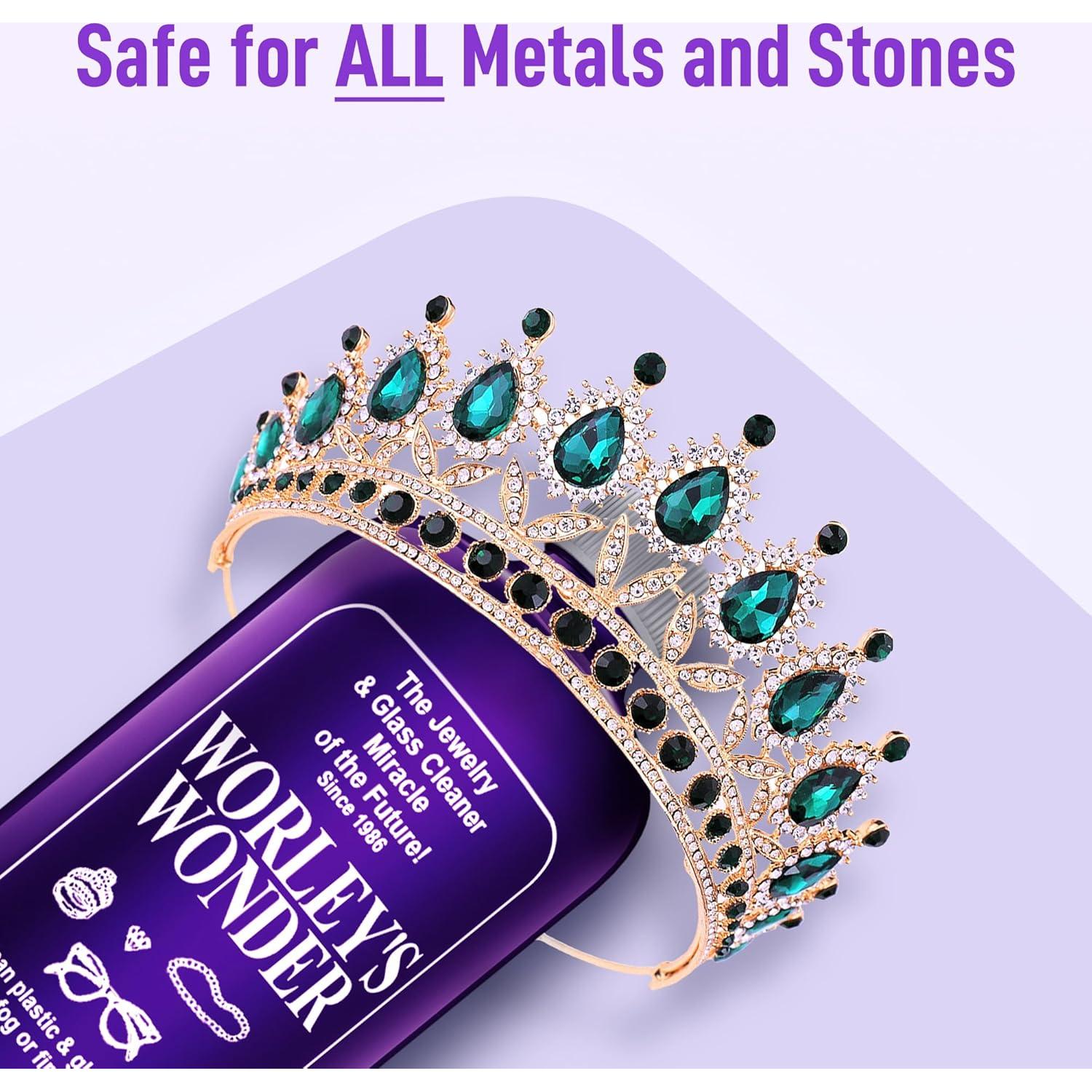 Limpiador de Joyería y Vidrio Worley - 2 Botellas de 946ml