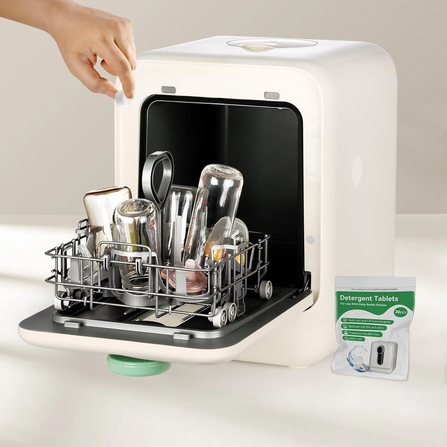 Lavadora de Biberones IAGREEA con Tabletas de Limpieza